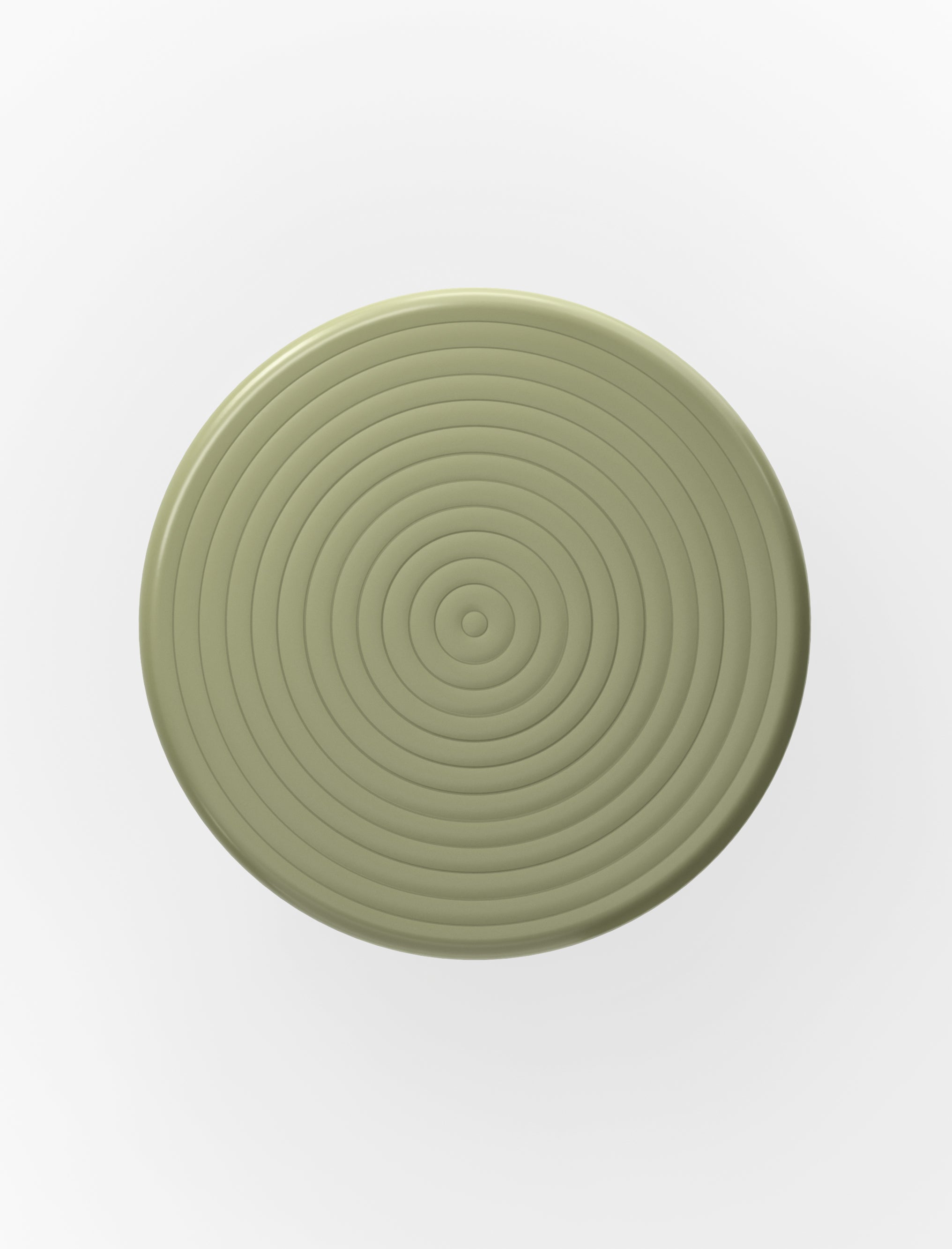 Groene ronde buitentafel GROOVE