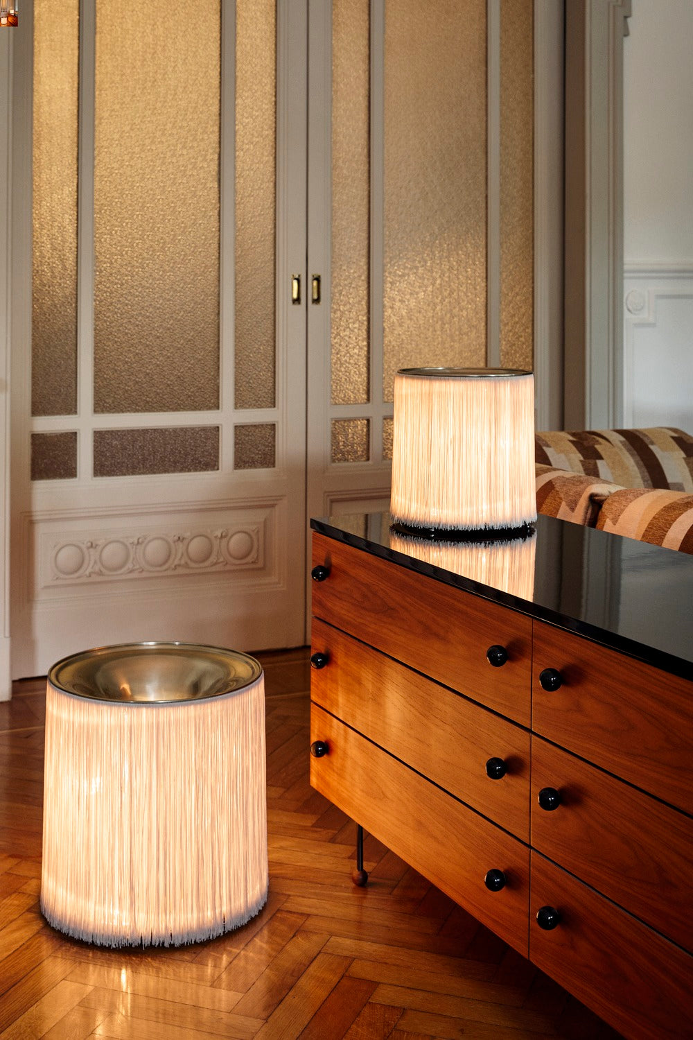 Tafellamp MODEL 597 gepolijst aluminium