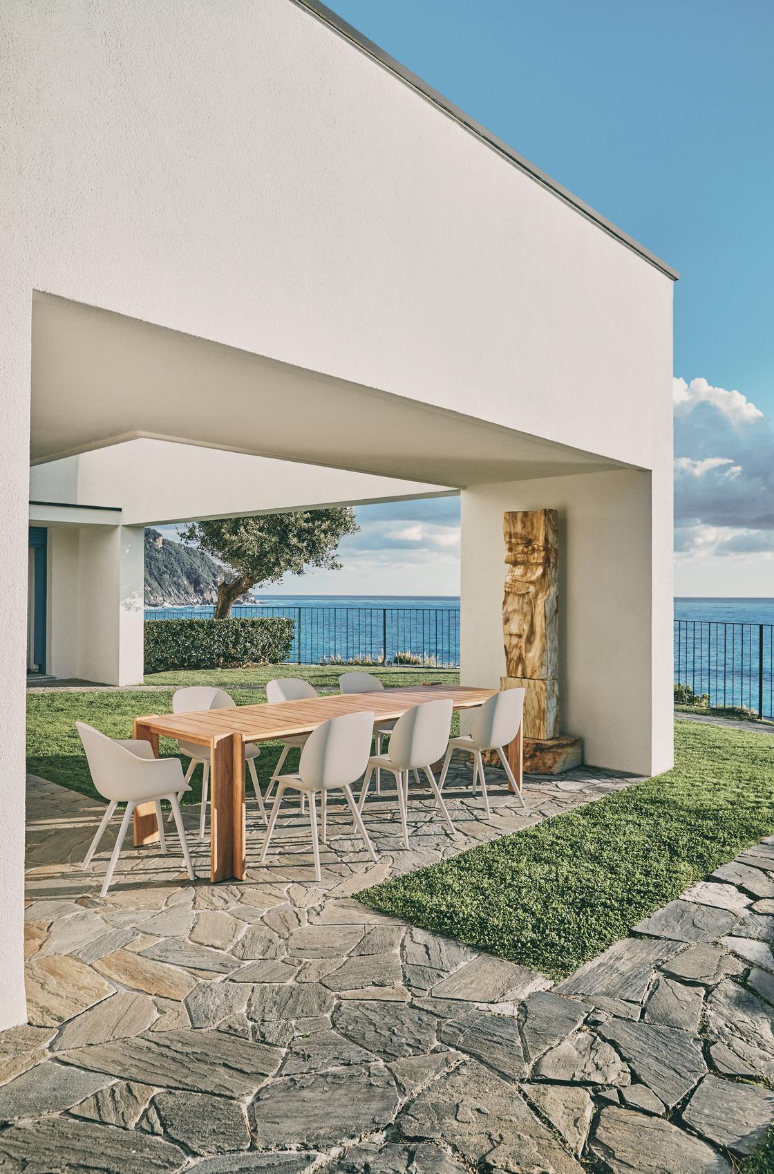 Gartenstuhl BEETLE weiß