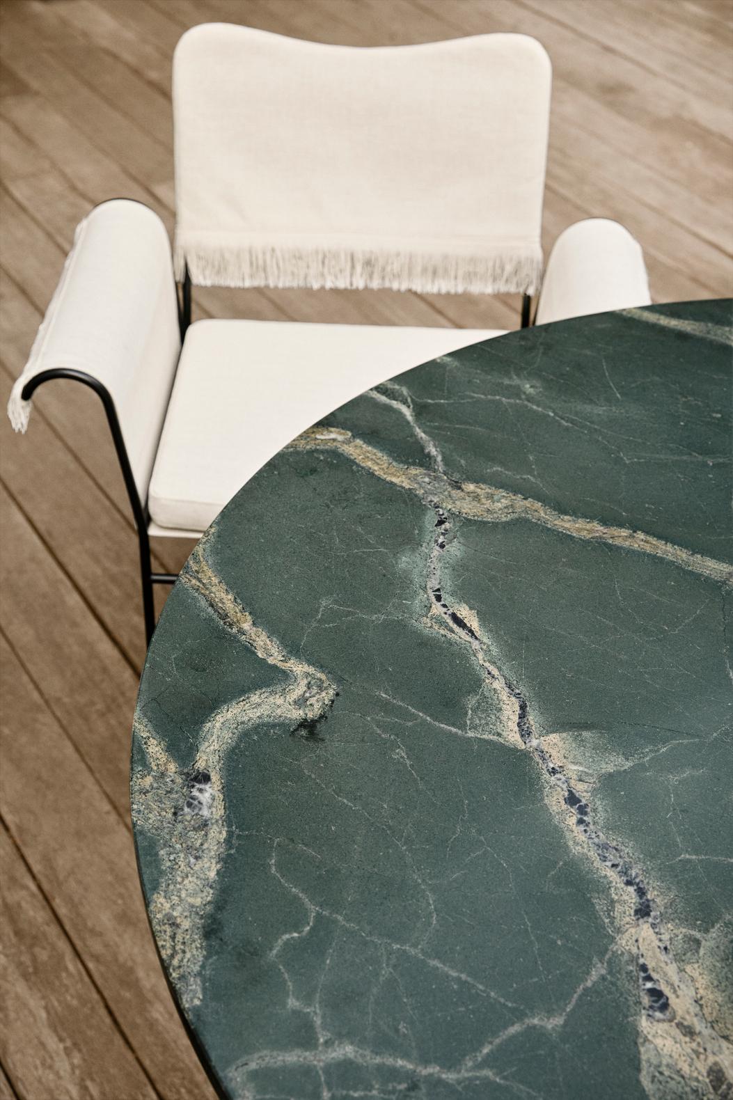 EPIC Green Quartz Garden Table