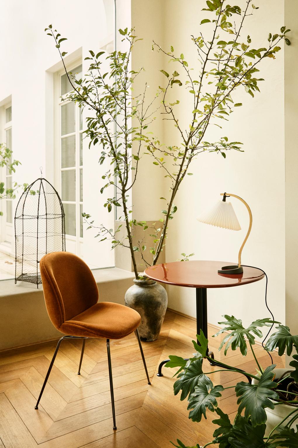 CARMEL Garden Table White Ceramic
