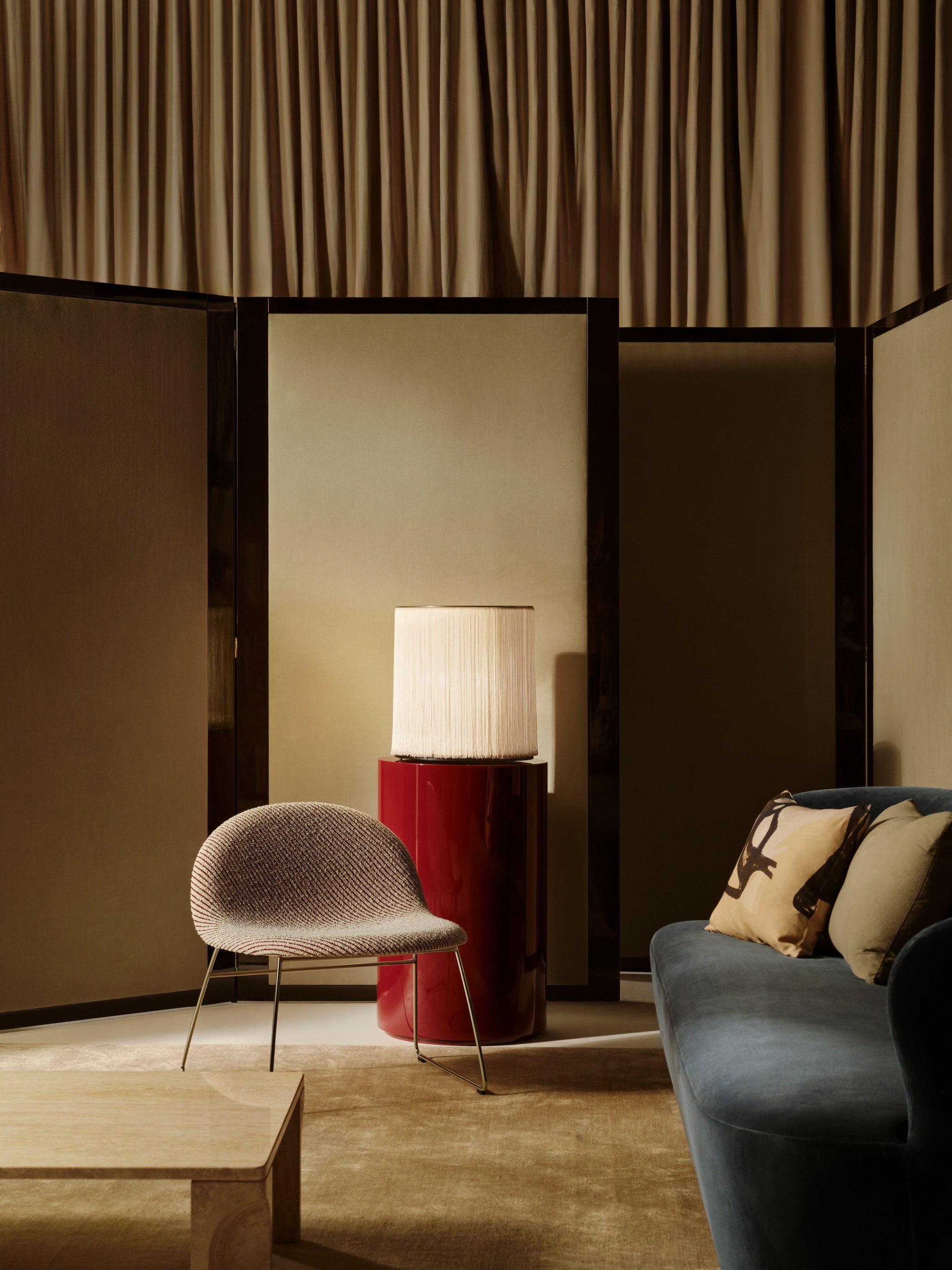 Tafellamp MODEL 597 gepolijst aluminium