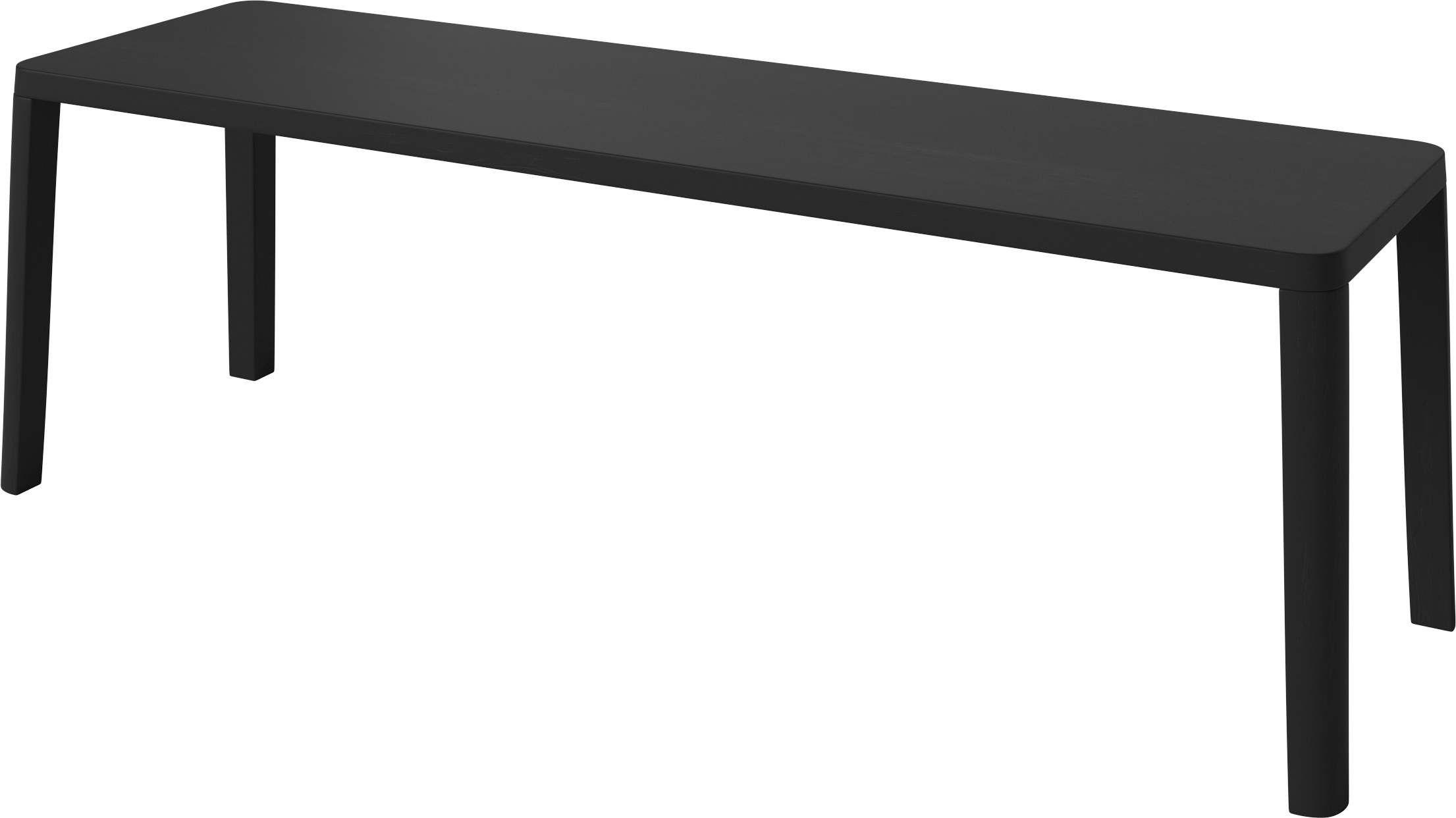 GRACEFUL bank van zwart eikenhout