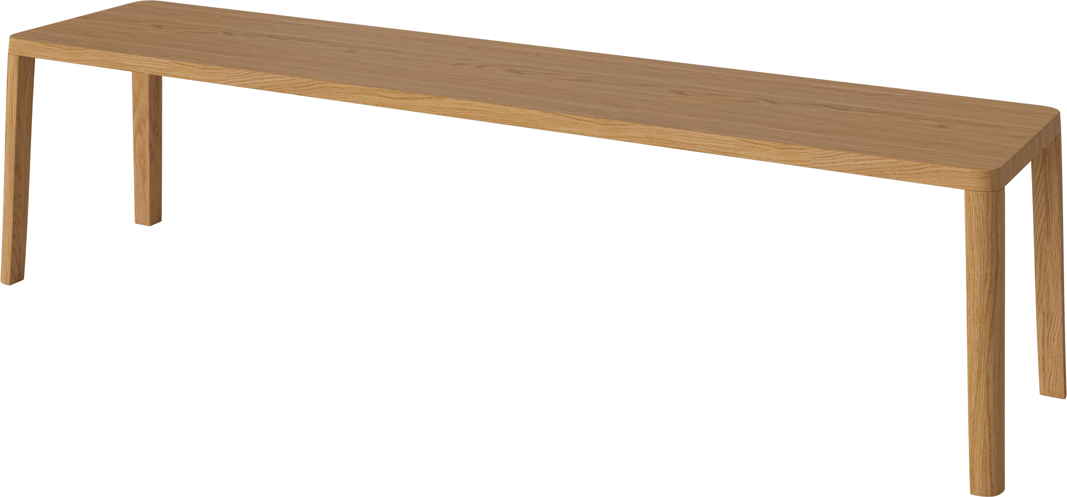 GRACEFUL bank van eikenhout