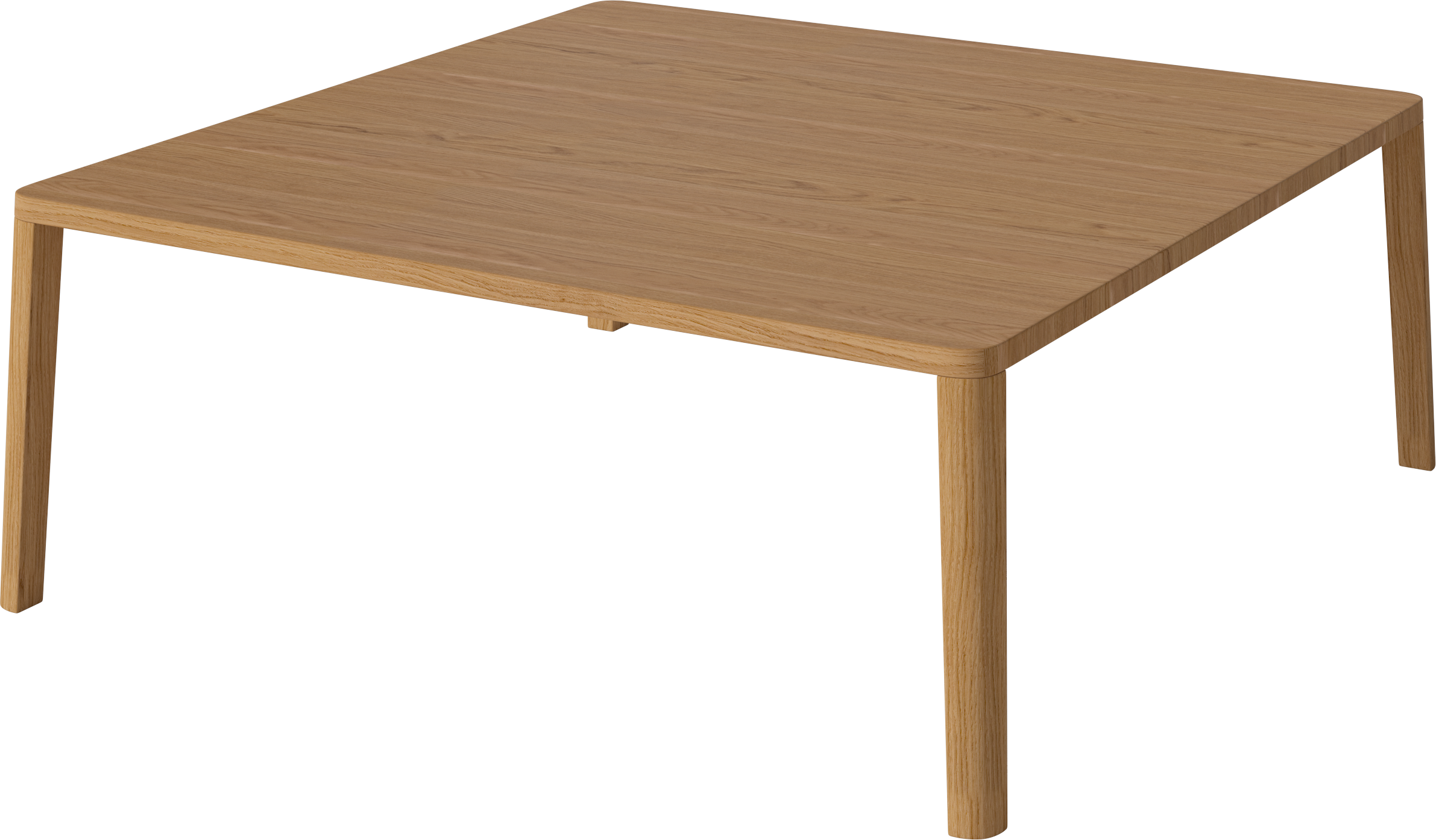 Elegante salontafel van eikenhout