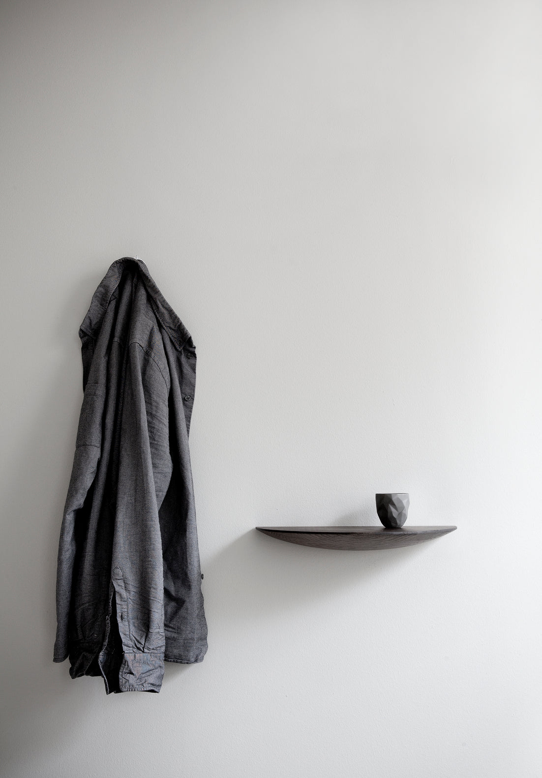 Wandplank GRIDGY FUNGI eikenhout