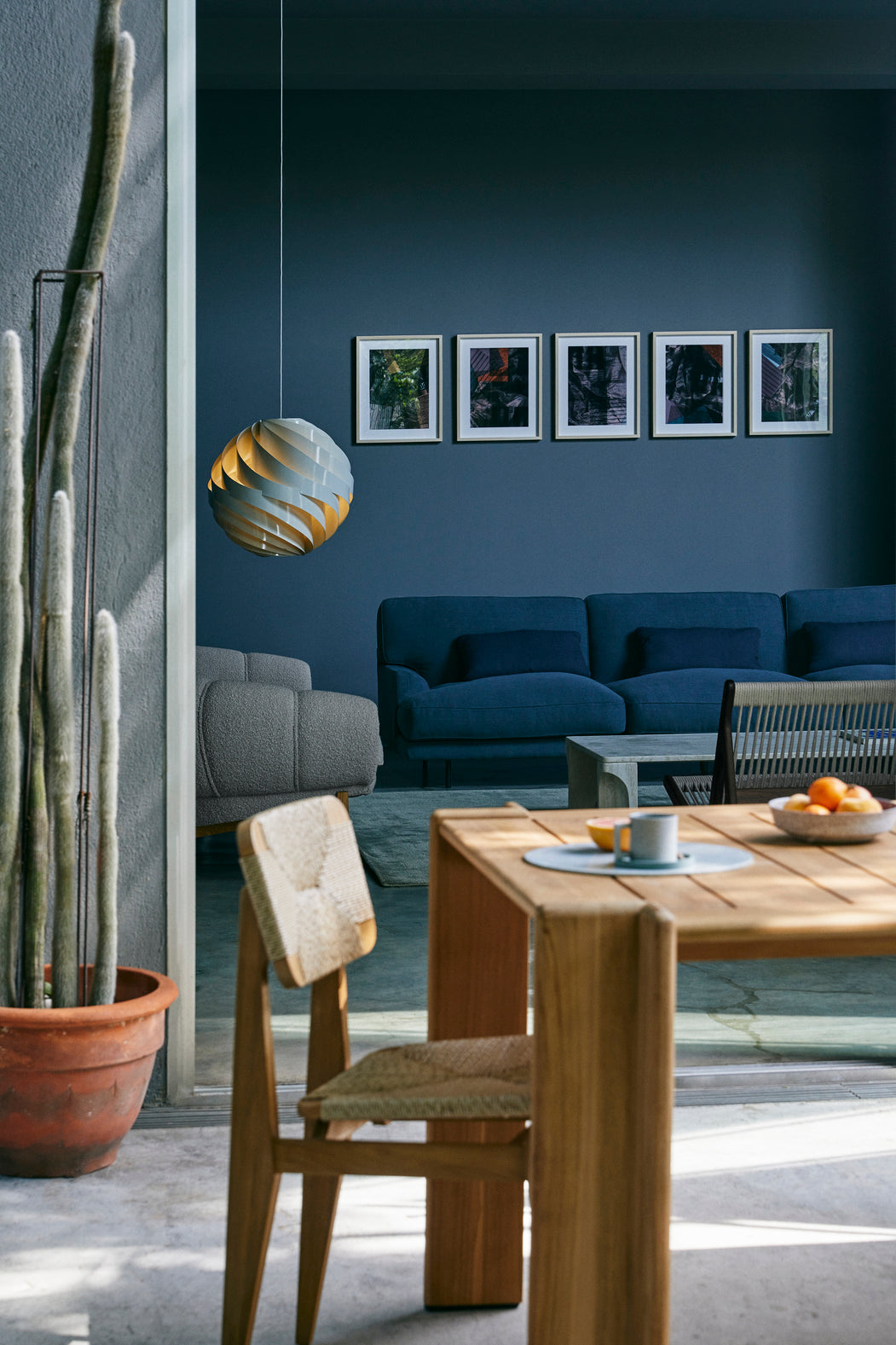 Pendelleuchte TURBO gebrochenes Weiß