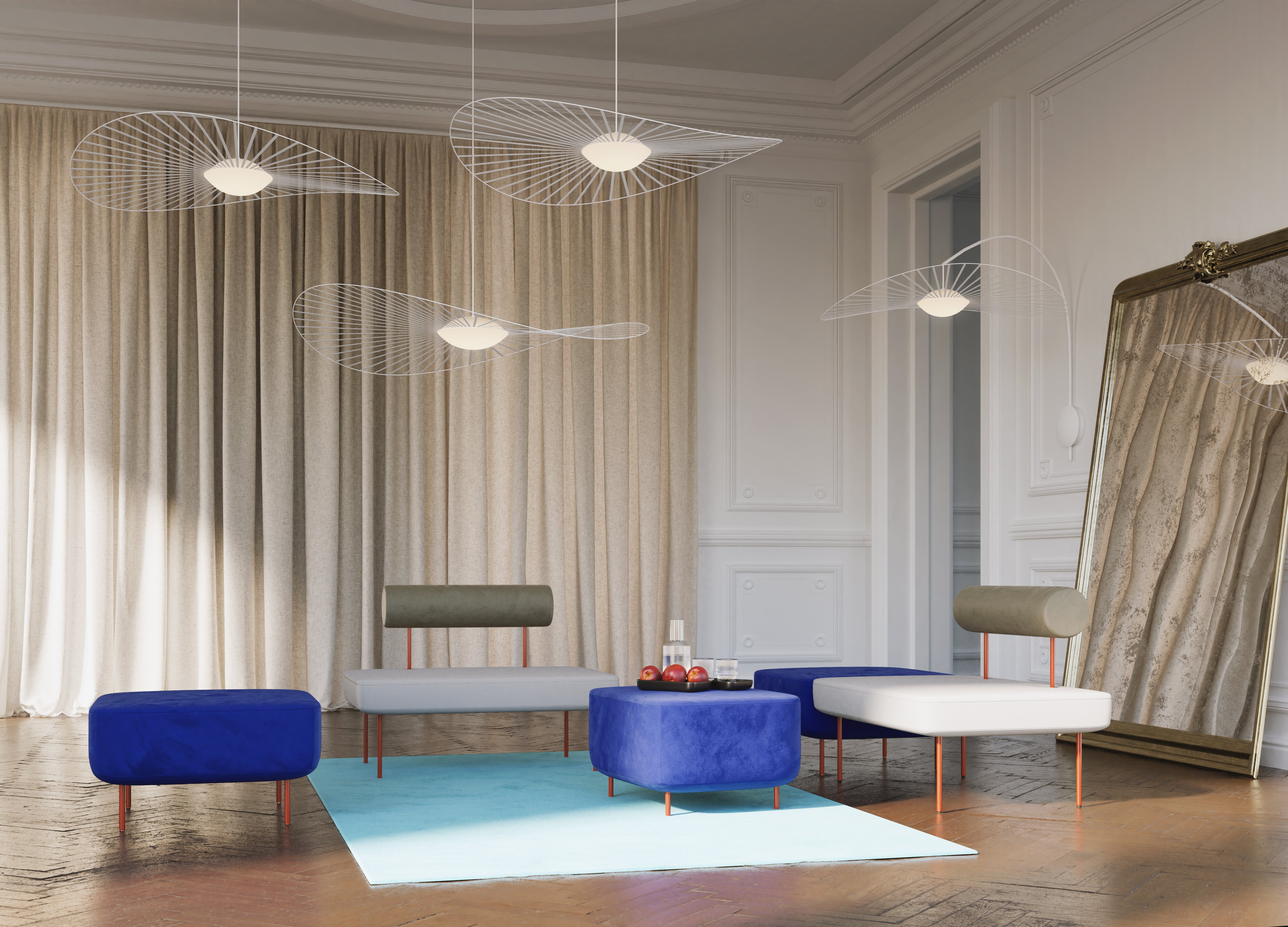 Lampa wisząca VERTIGO NOVA biały – Petite Friture