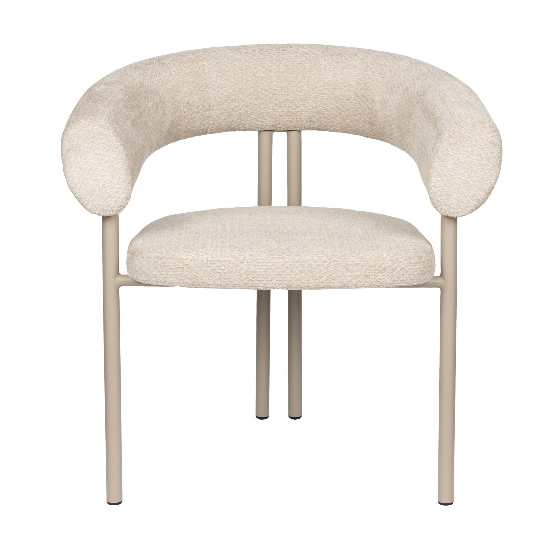 Fauteuil met armleuningen HEELS beige