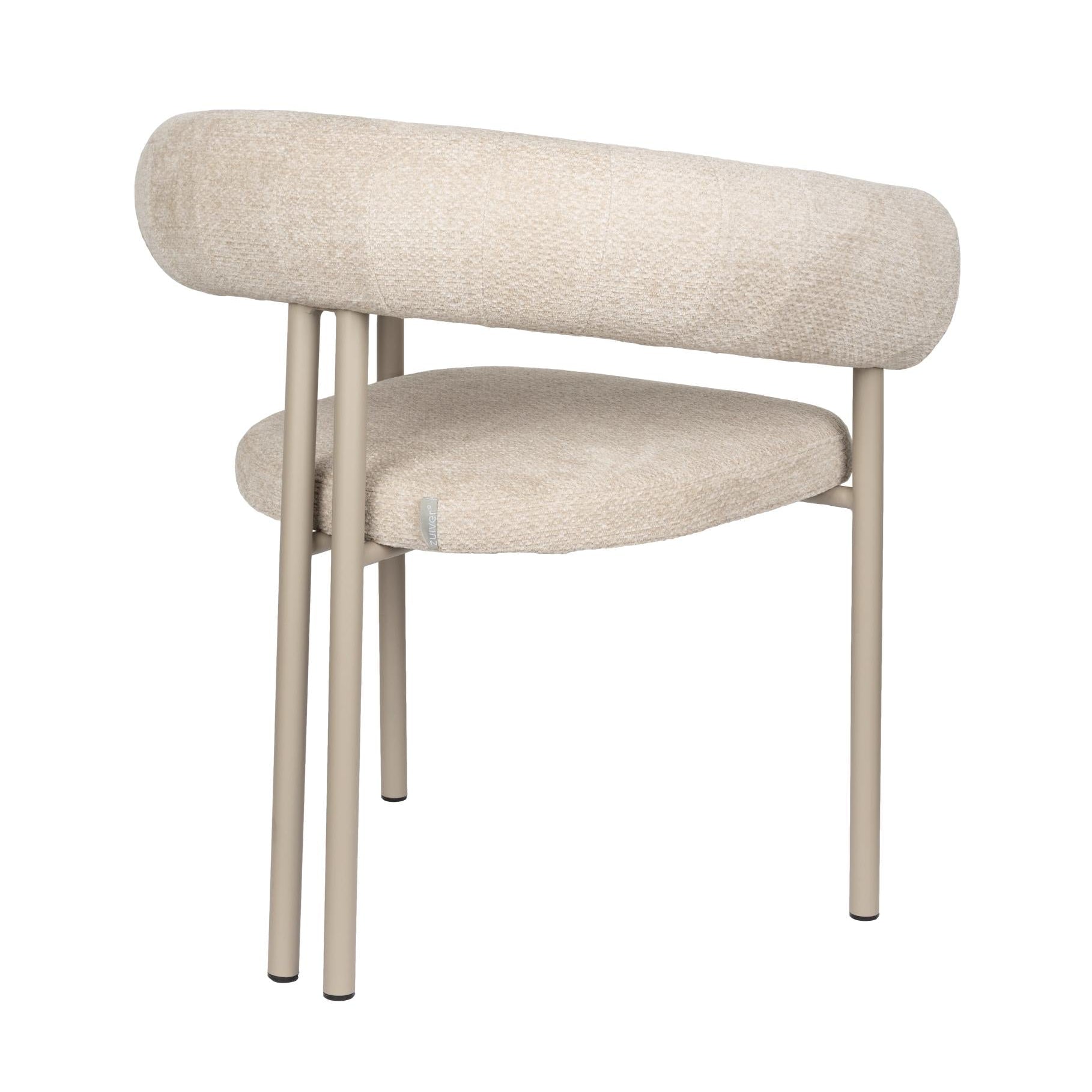 Fauteuil met armleuningen HEELS beige