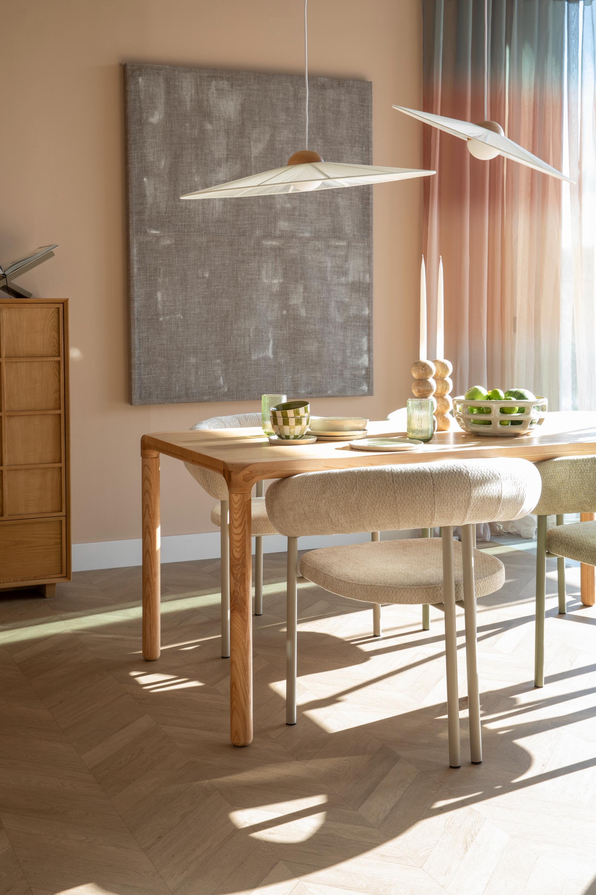 Fauteuil met armleuningen HEELS beige