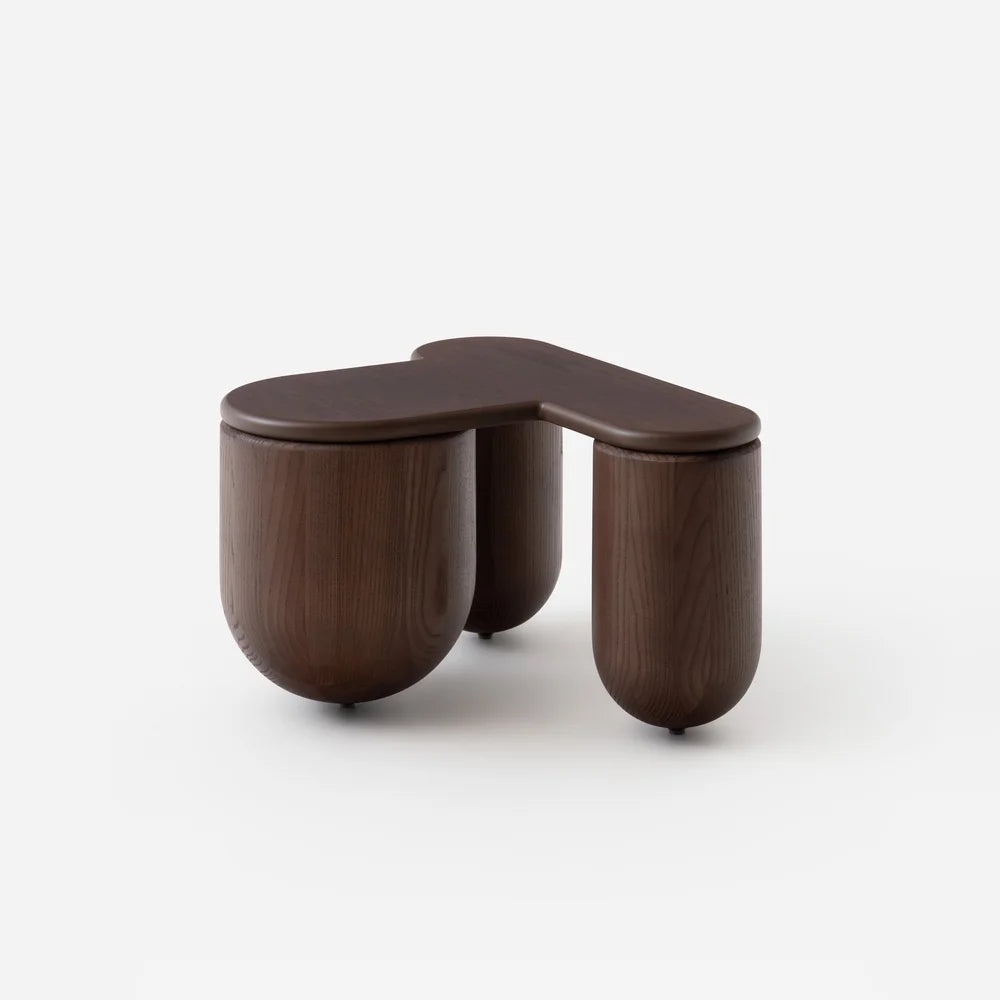 Koffietafel HELLO 2 bruin essenhout