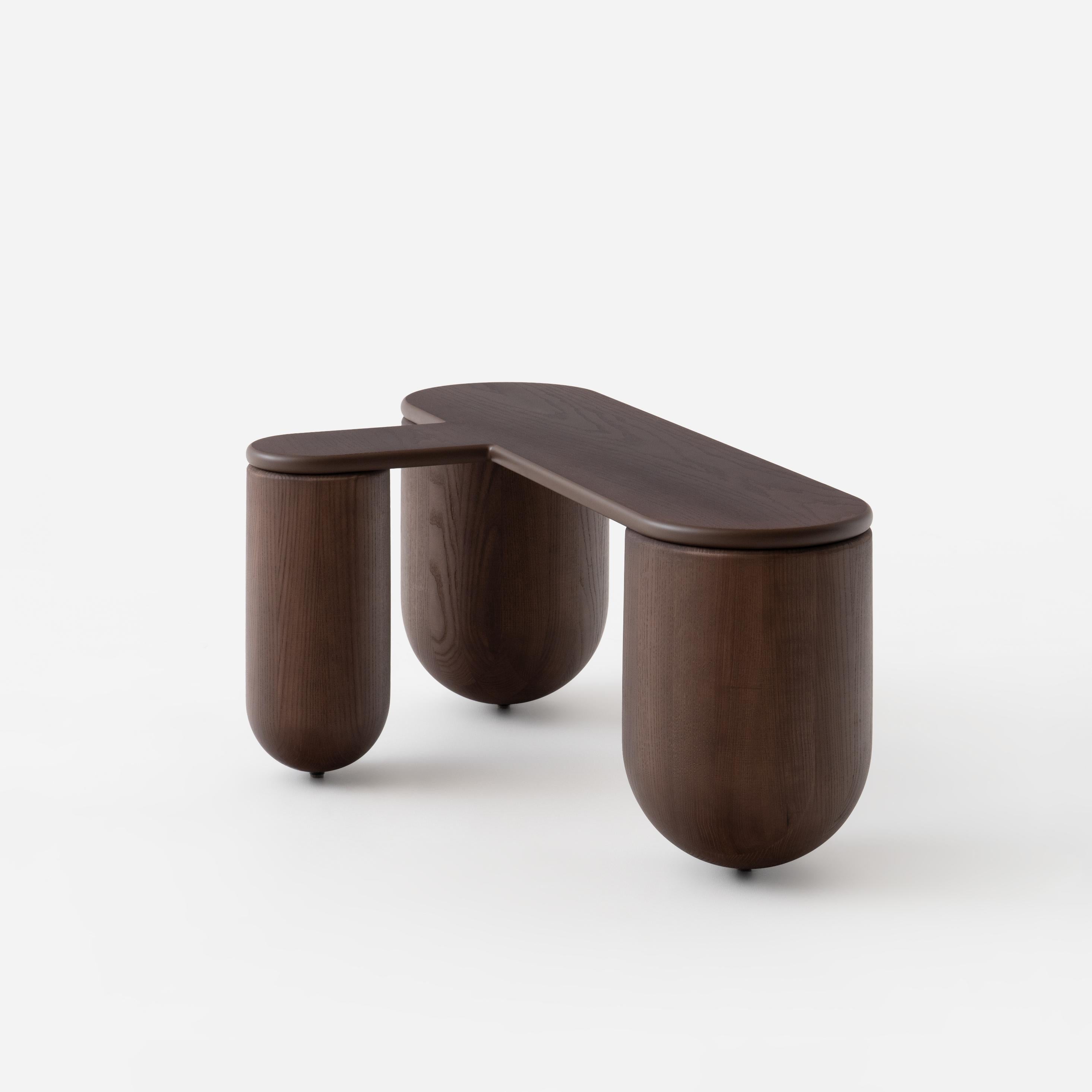 Kaffeetisch HELLO 3 aus Eschenholz