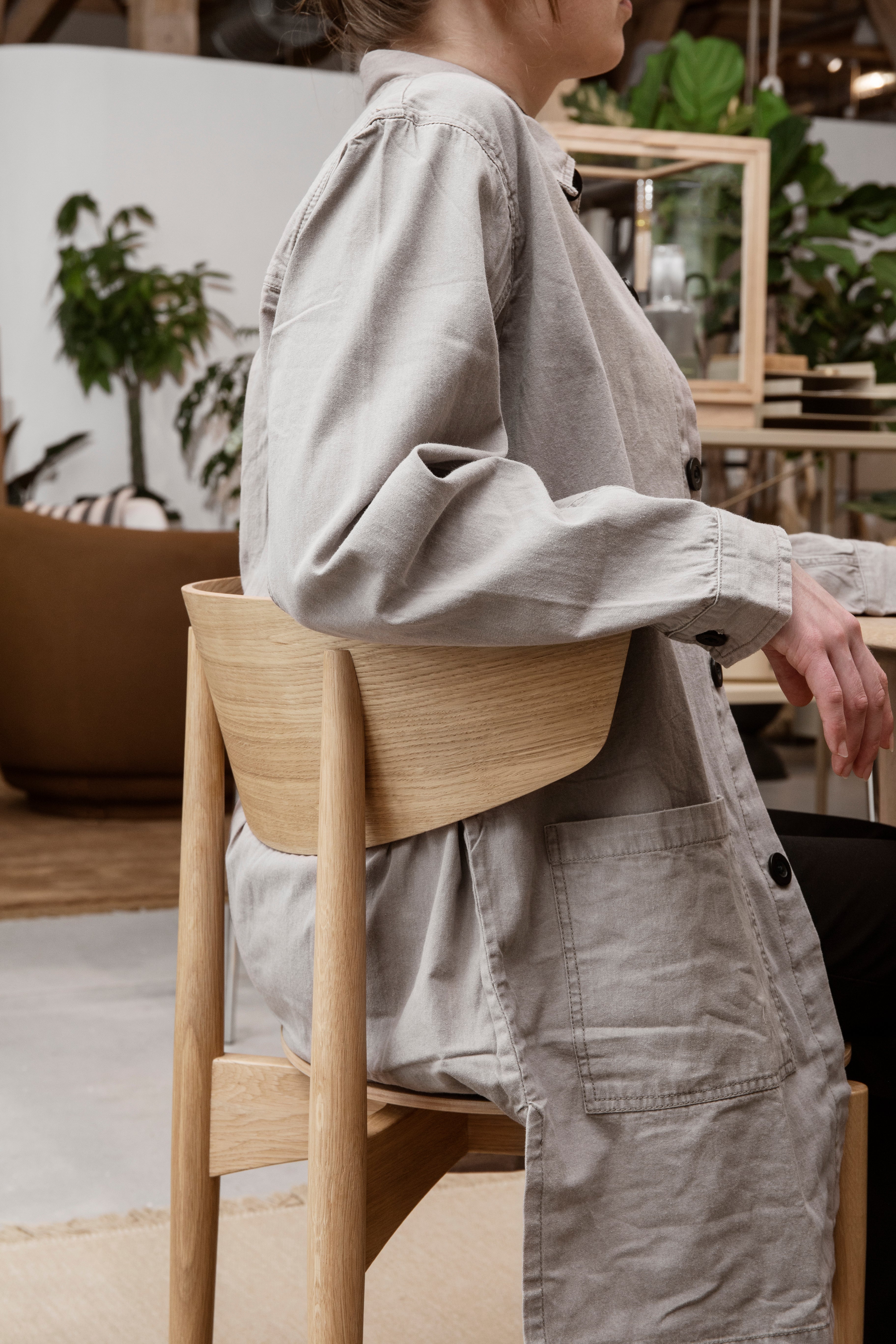 Stoel HERMAN WOOD natuurlijk beukenhout