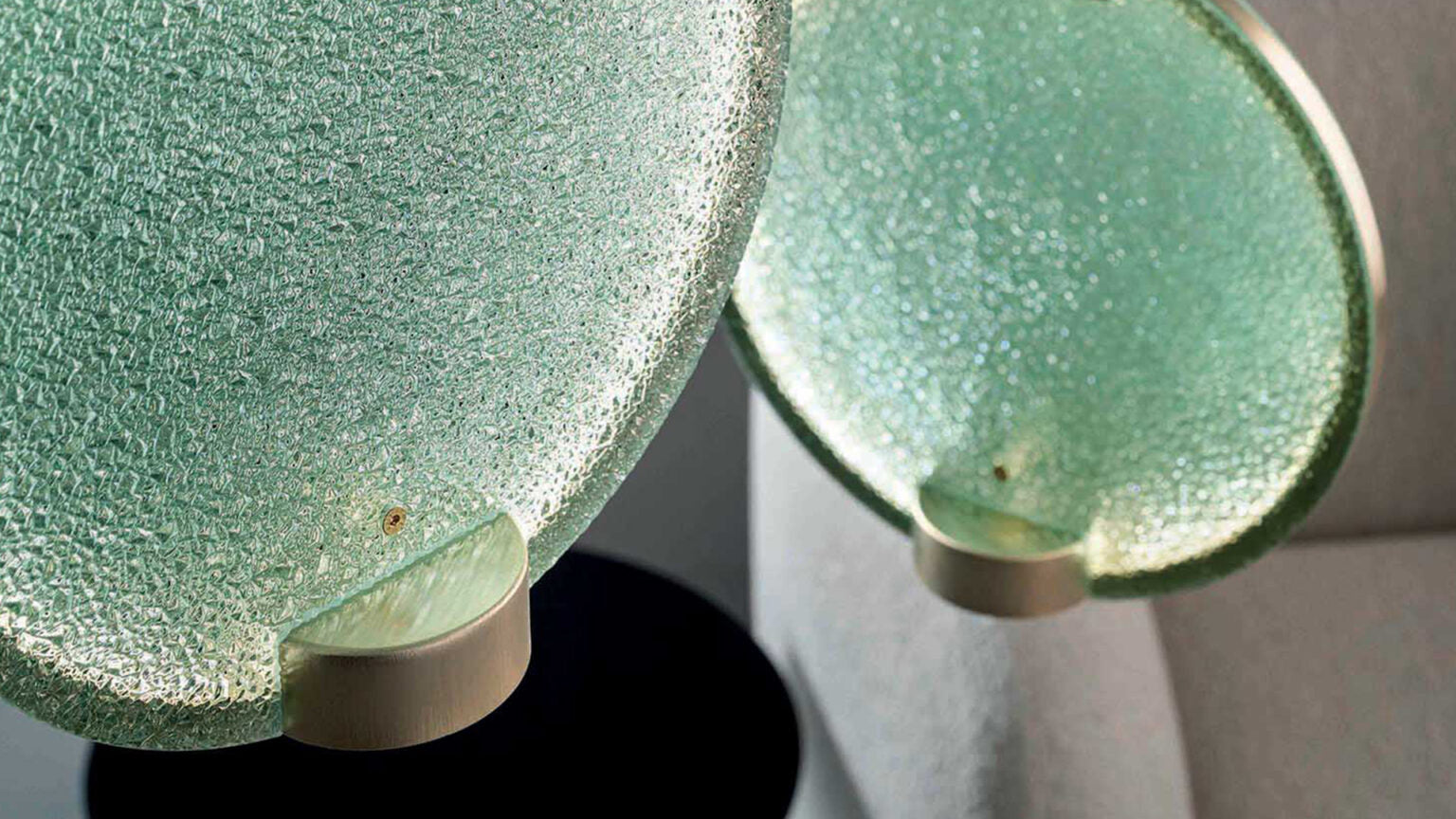 Hanglamp HORO S1 geborsteld messing