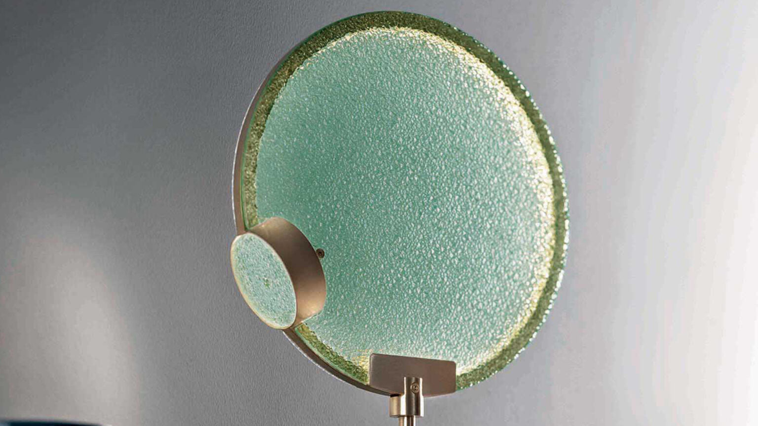 Tischlampe HORO TL gebürstetes Messing