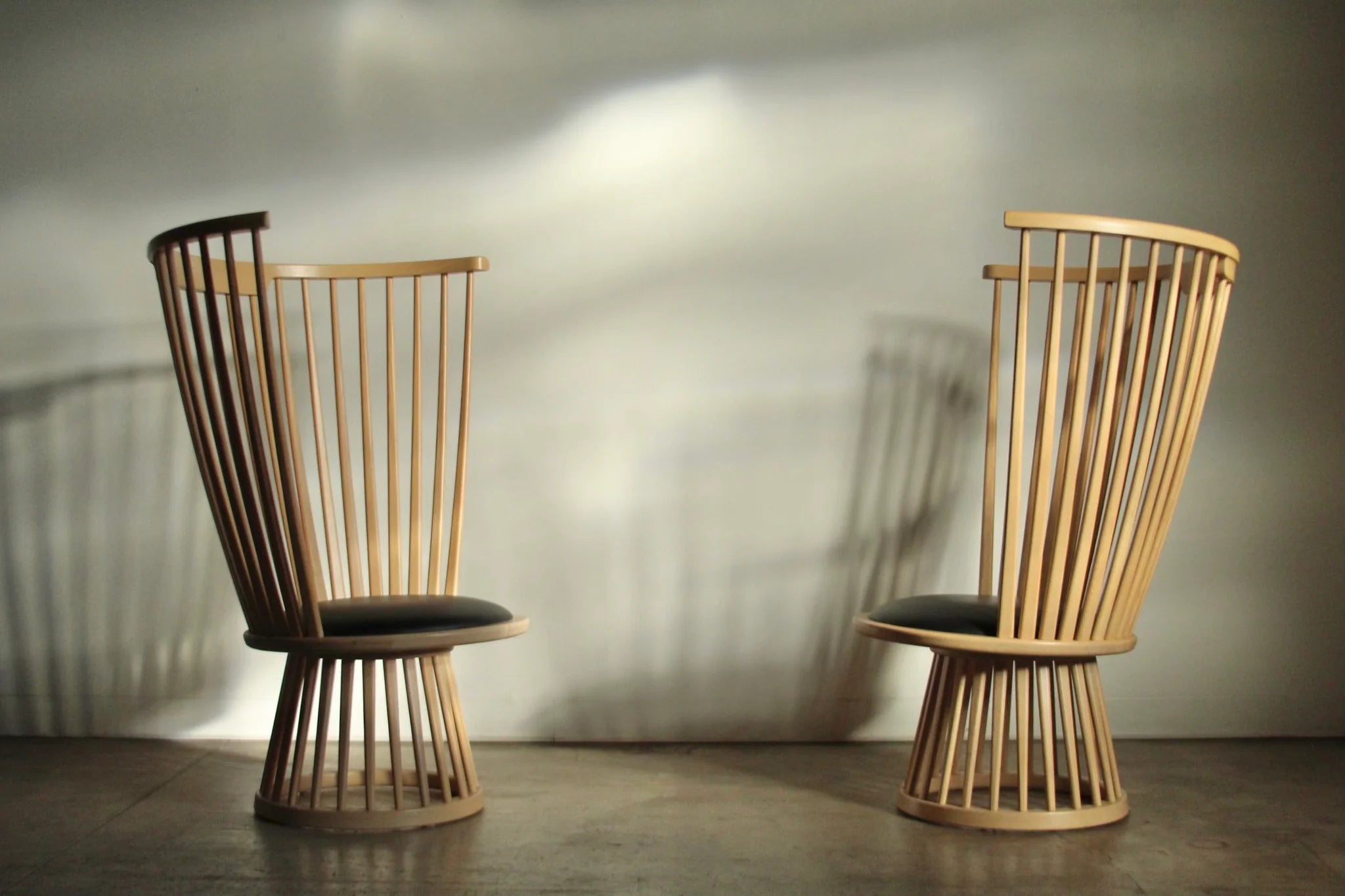 Fauteuil FAN van essenhout