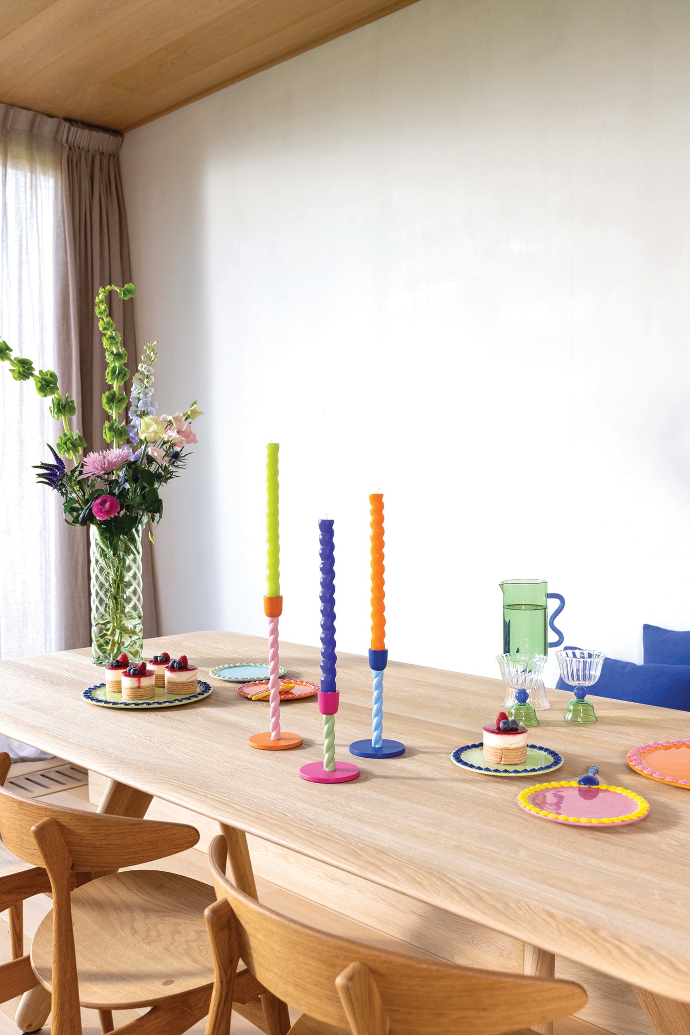 Vase MARSHMALLOW grünes Glas