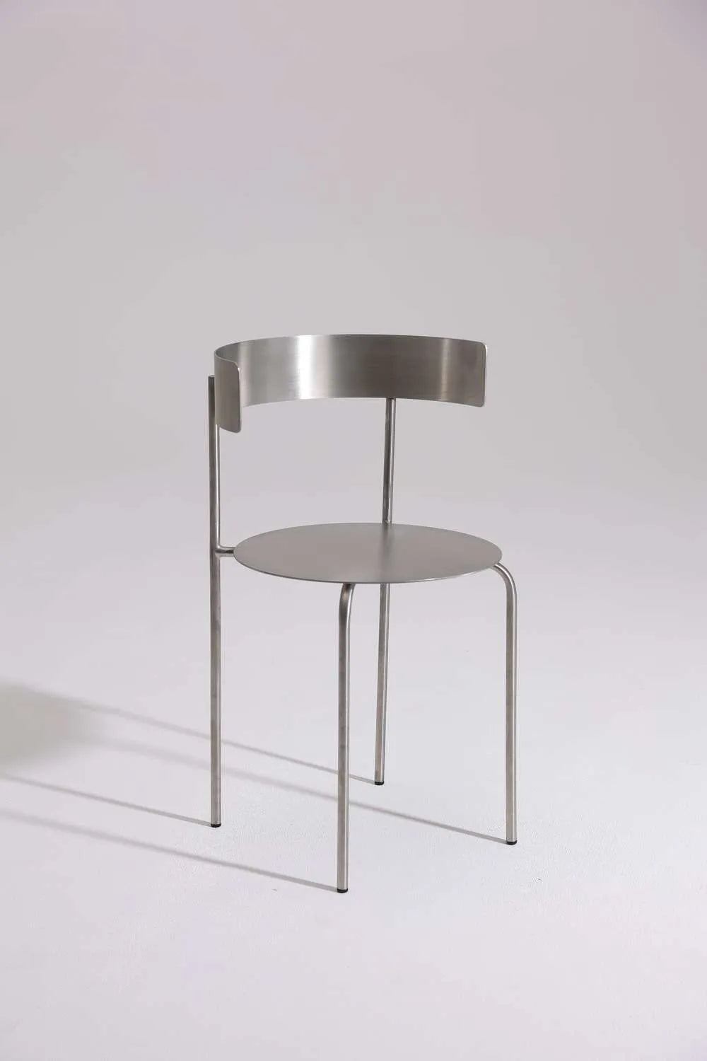 Stoel MEADOW matte roestvrij staal - showroommodel