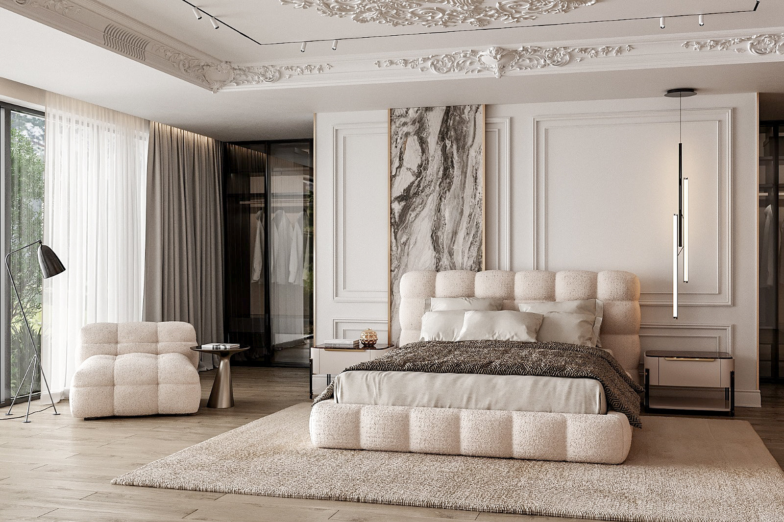 MICHELLE Polsterbett personalisiert