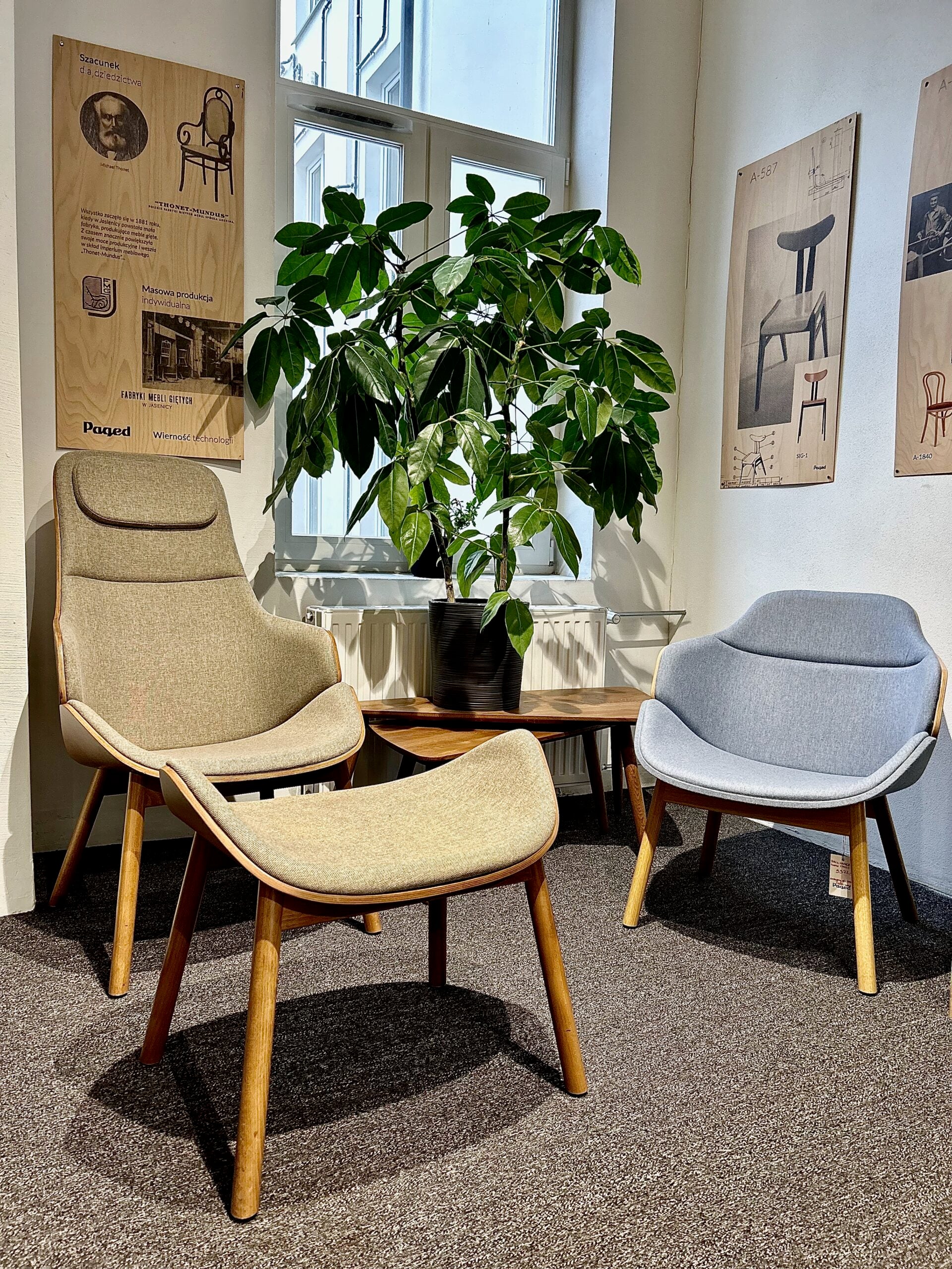 ARIA M-5350 UPHOLESTED armchair