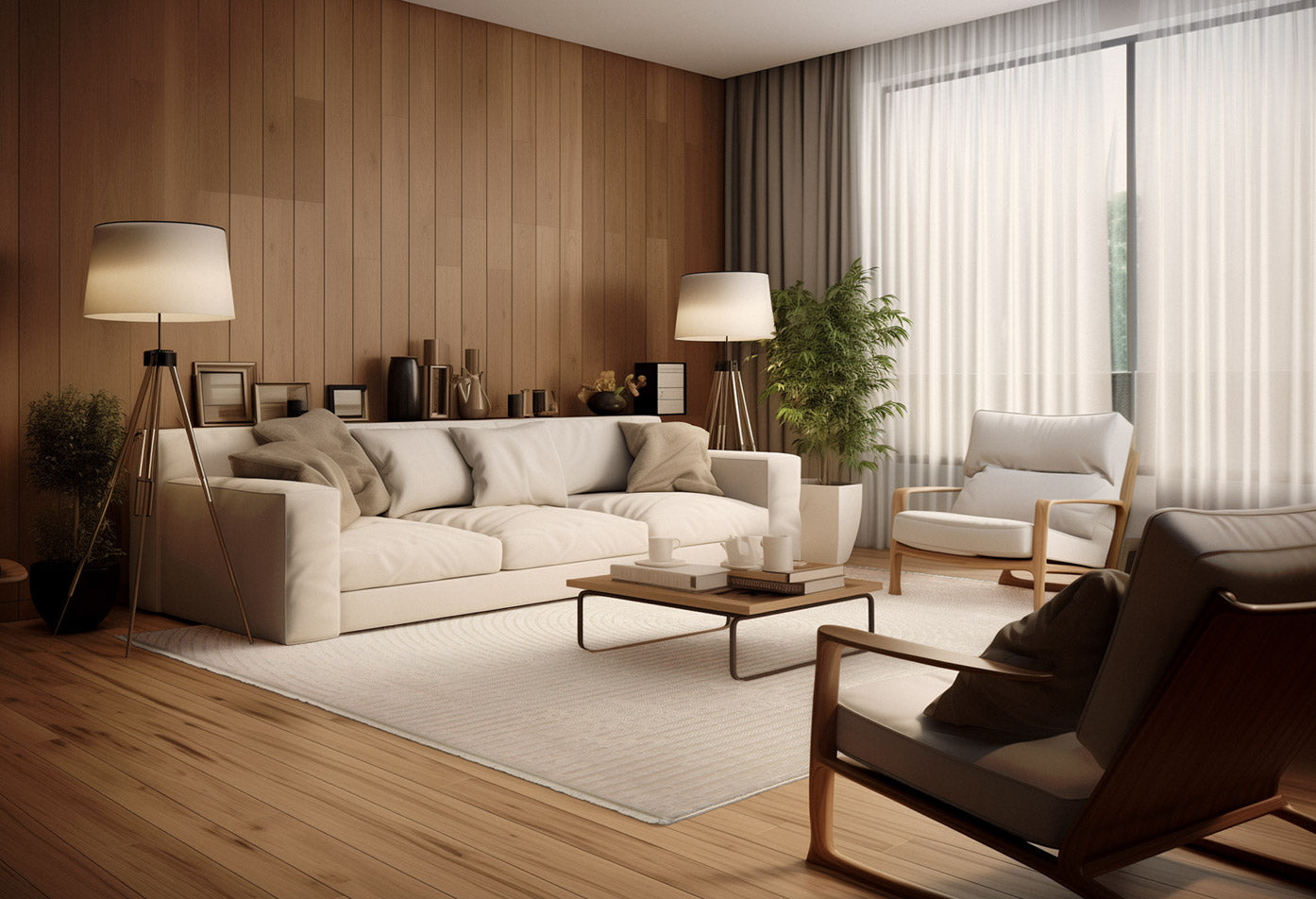 Vloerkleed BEIGE INFINITY beige