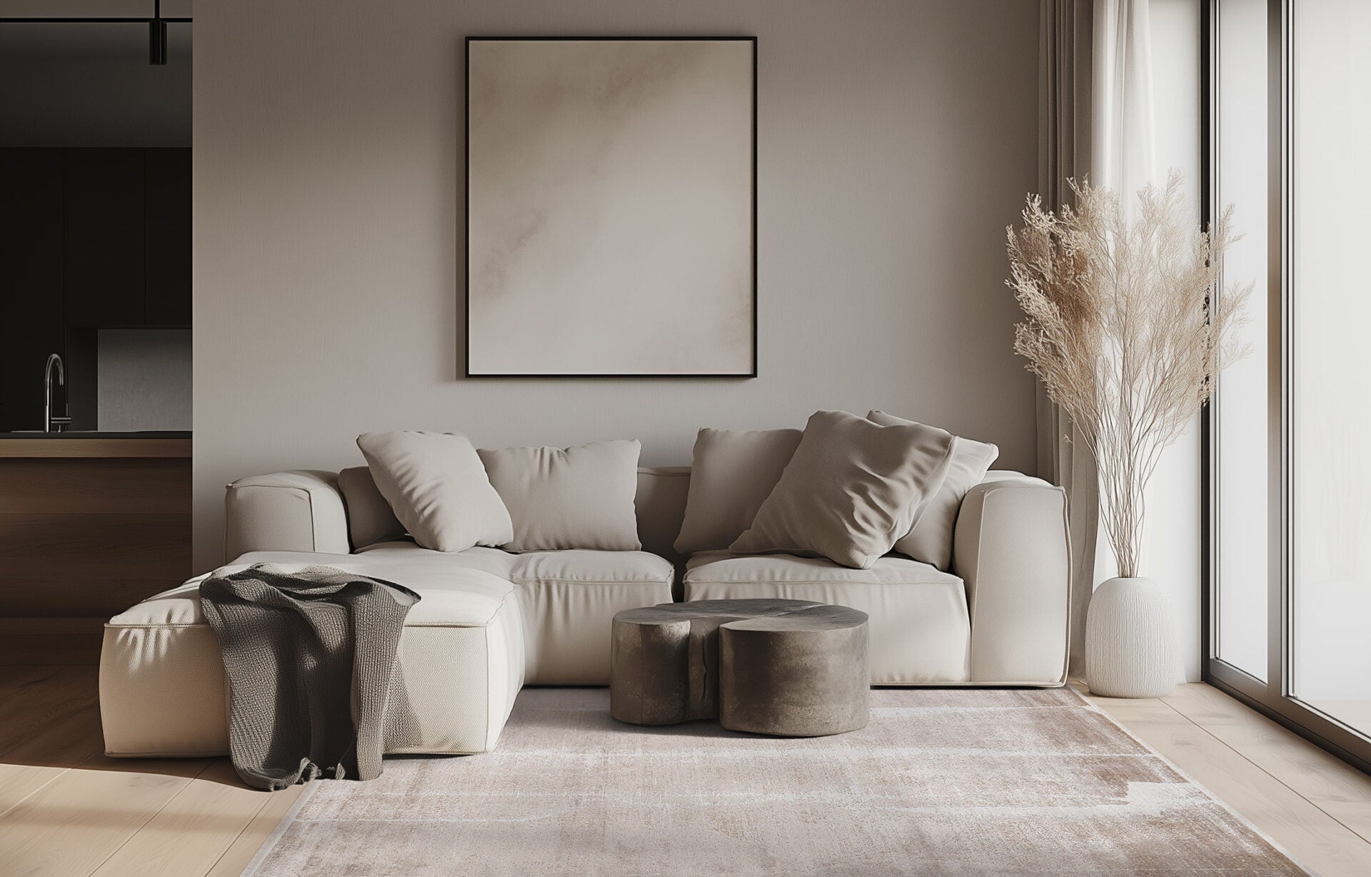 Vloerkleed SAVANNA beige