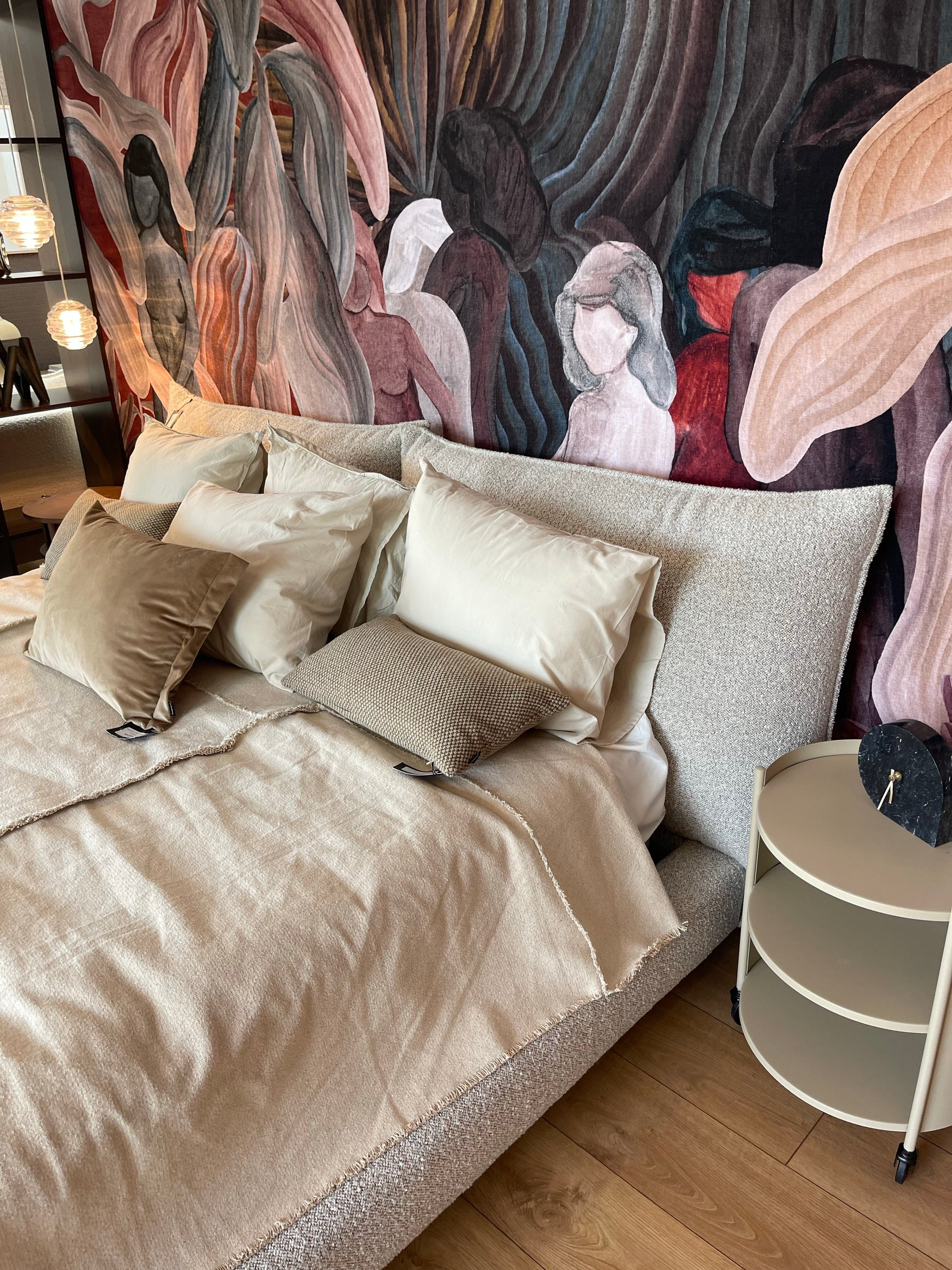 Bed JOY in stof TISSO 04