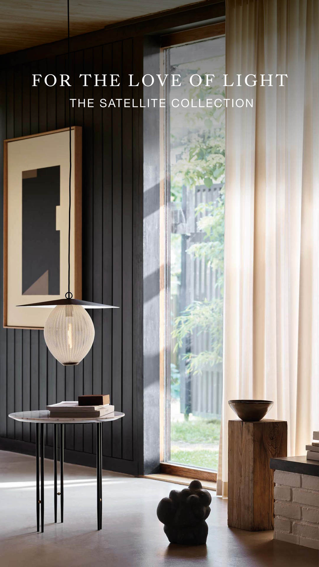 SATELLITE Hängeleuchte, blaugrau