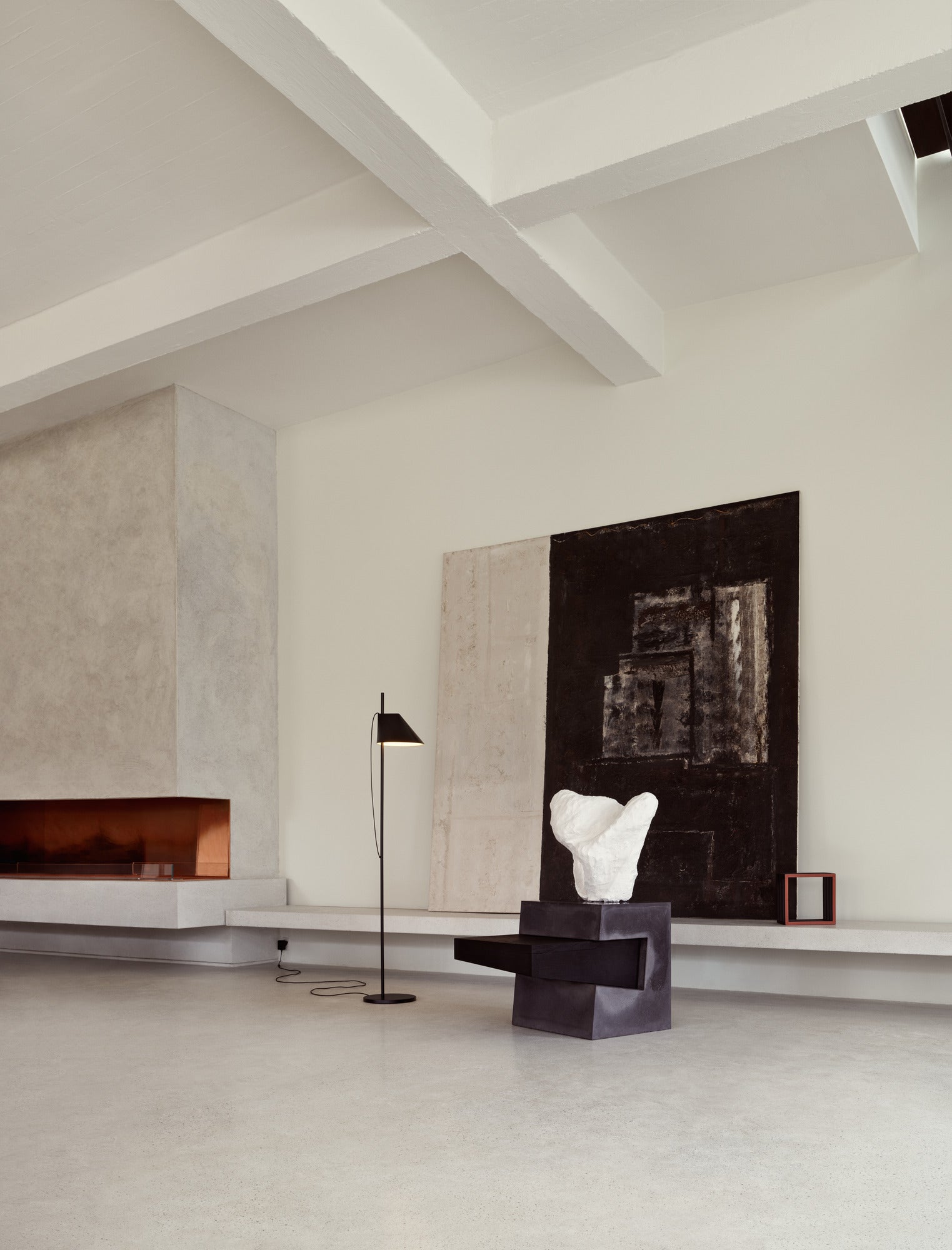 Stehlampe YUH schwarz