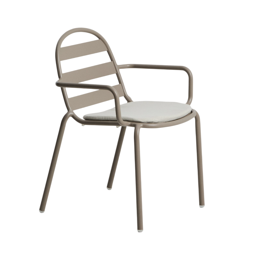 Tuinstoel JONCOLS taupe
