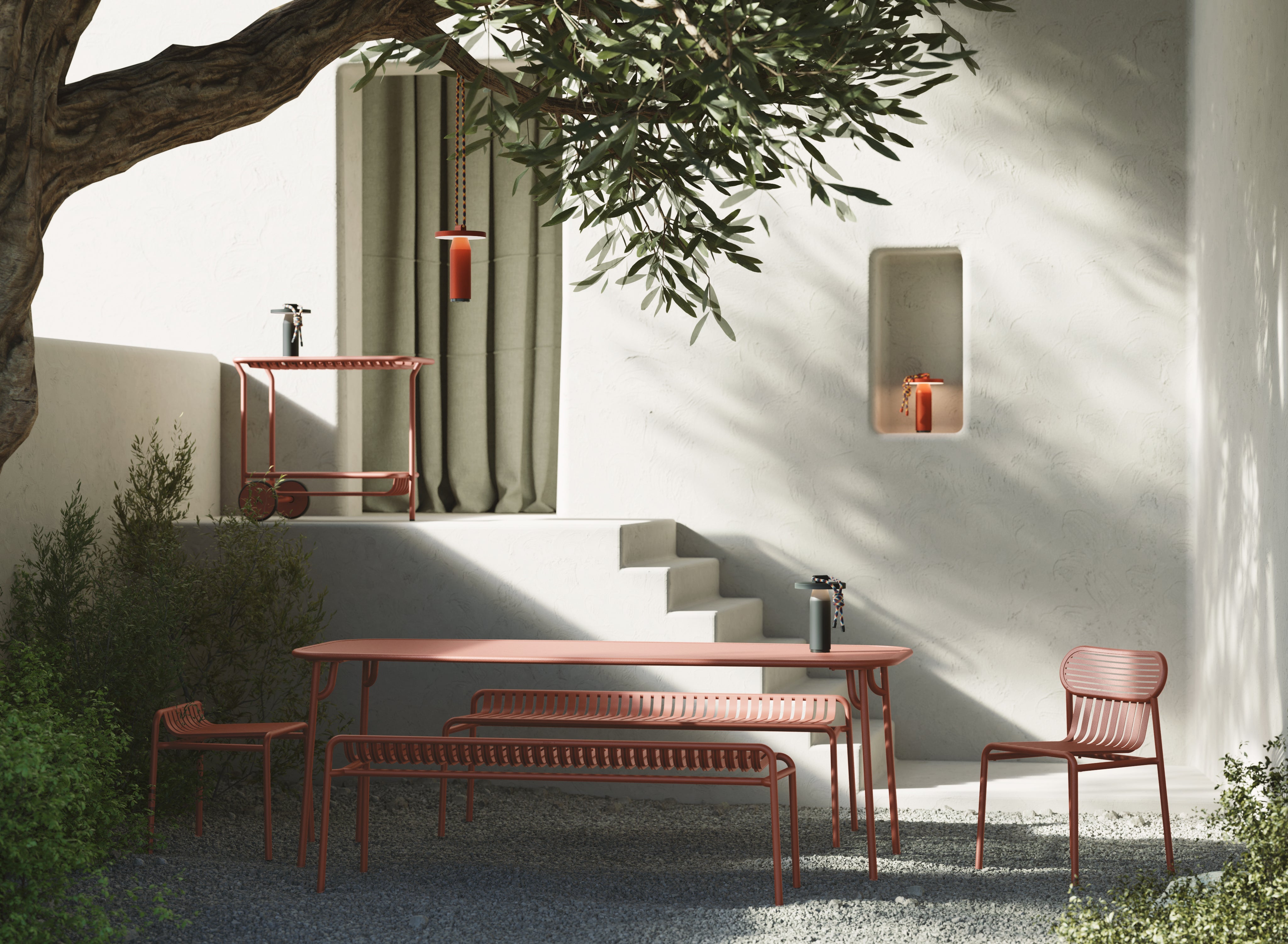Tuin tafel WEEK-END olijfgroen