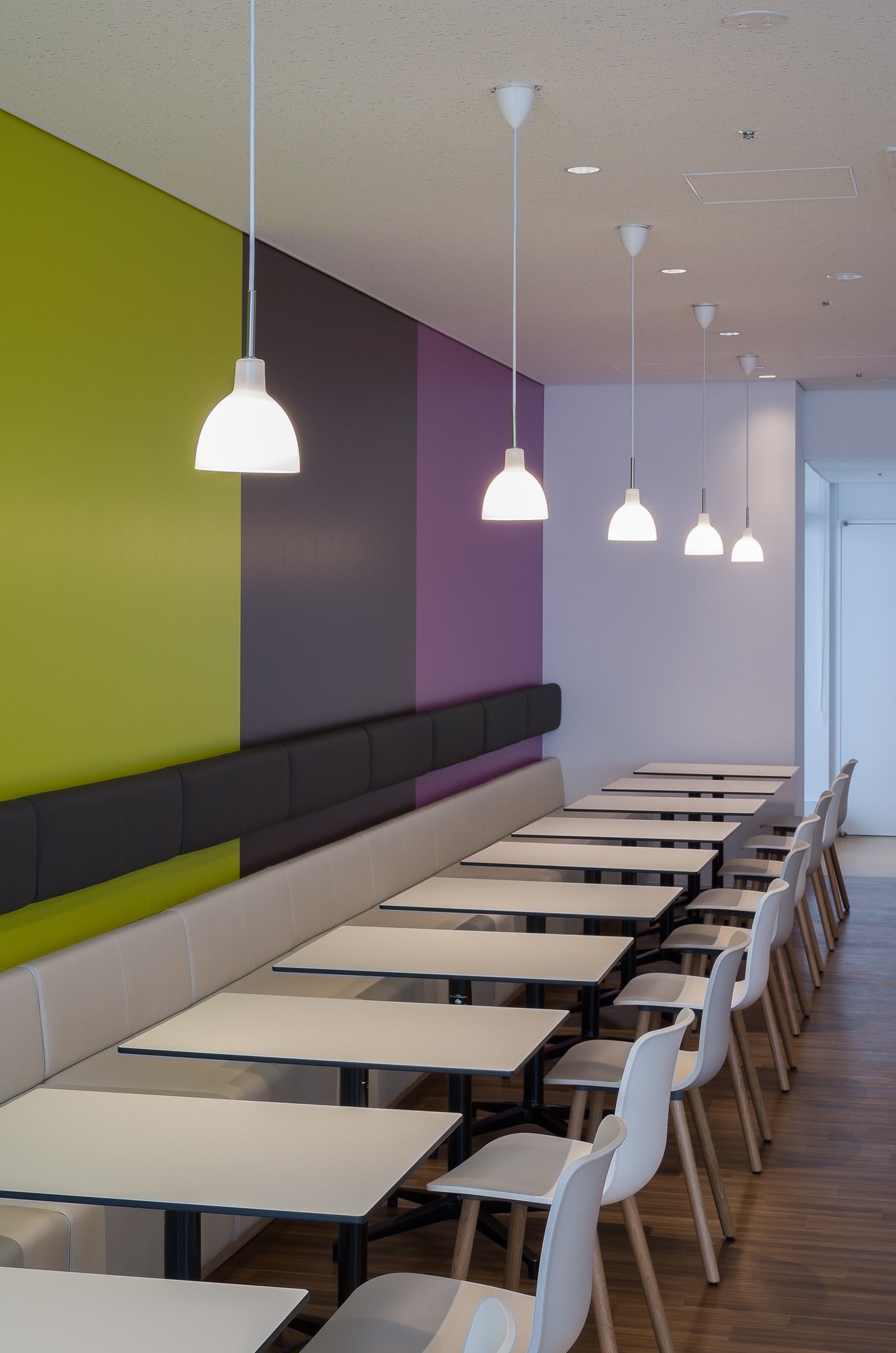 TOLDBOD GLASS White Pendant Lamp