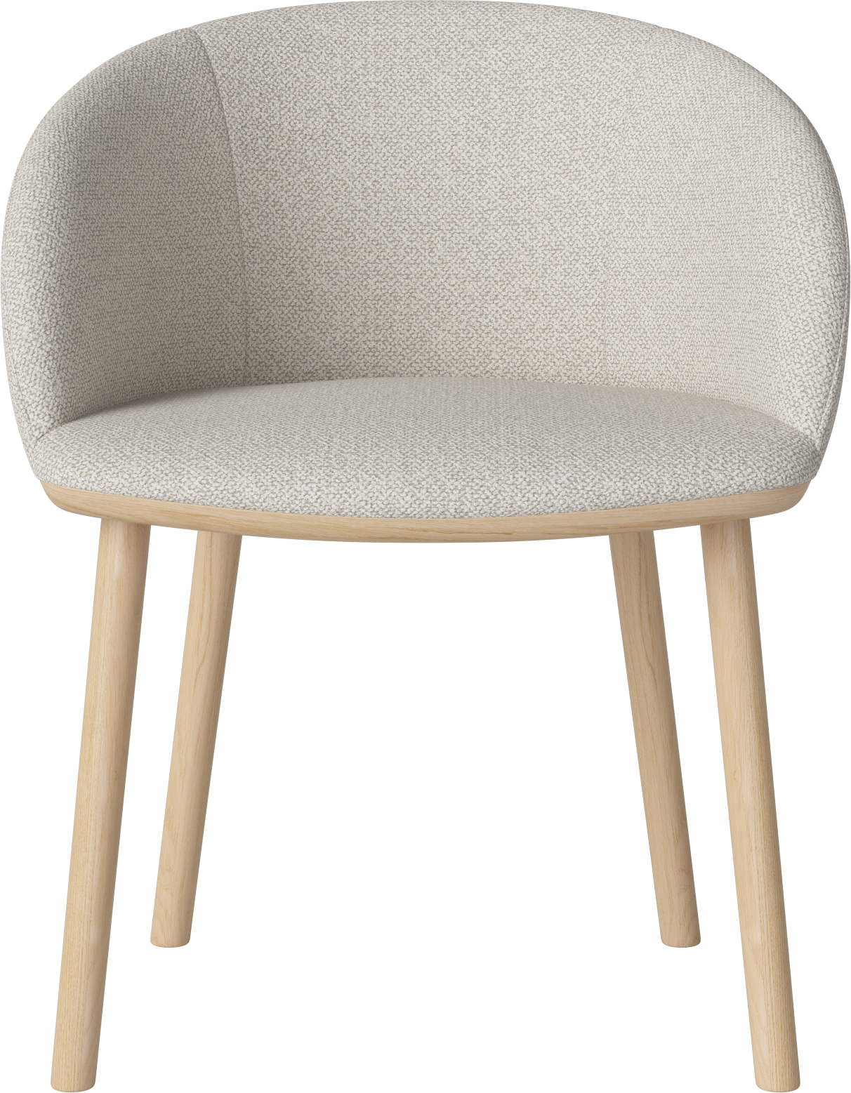 Stoel JOIN met een basis van gebleekt eikenhout