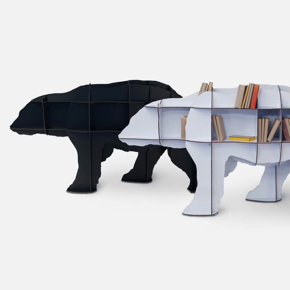 Zwarte JUNIOR boekenkast