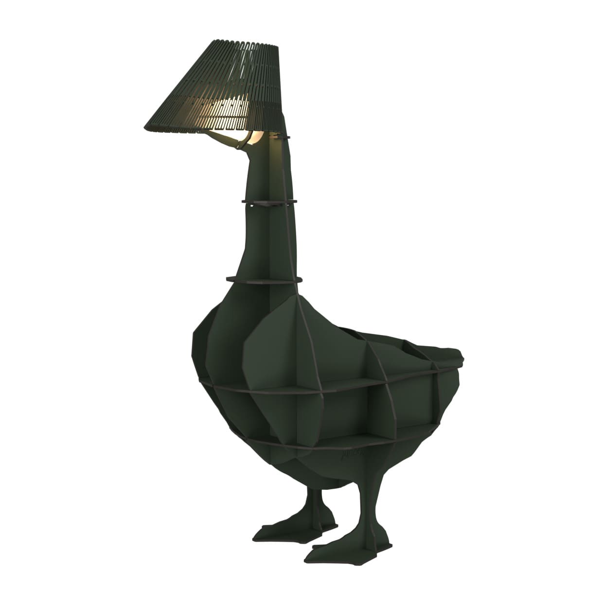 Lamp JUNON donkergroen