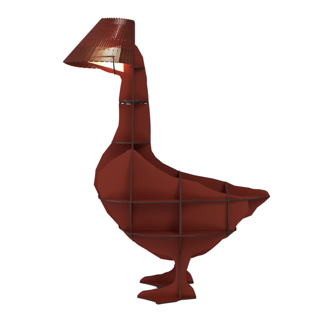 Lamp JUNON baksteen