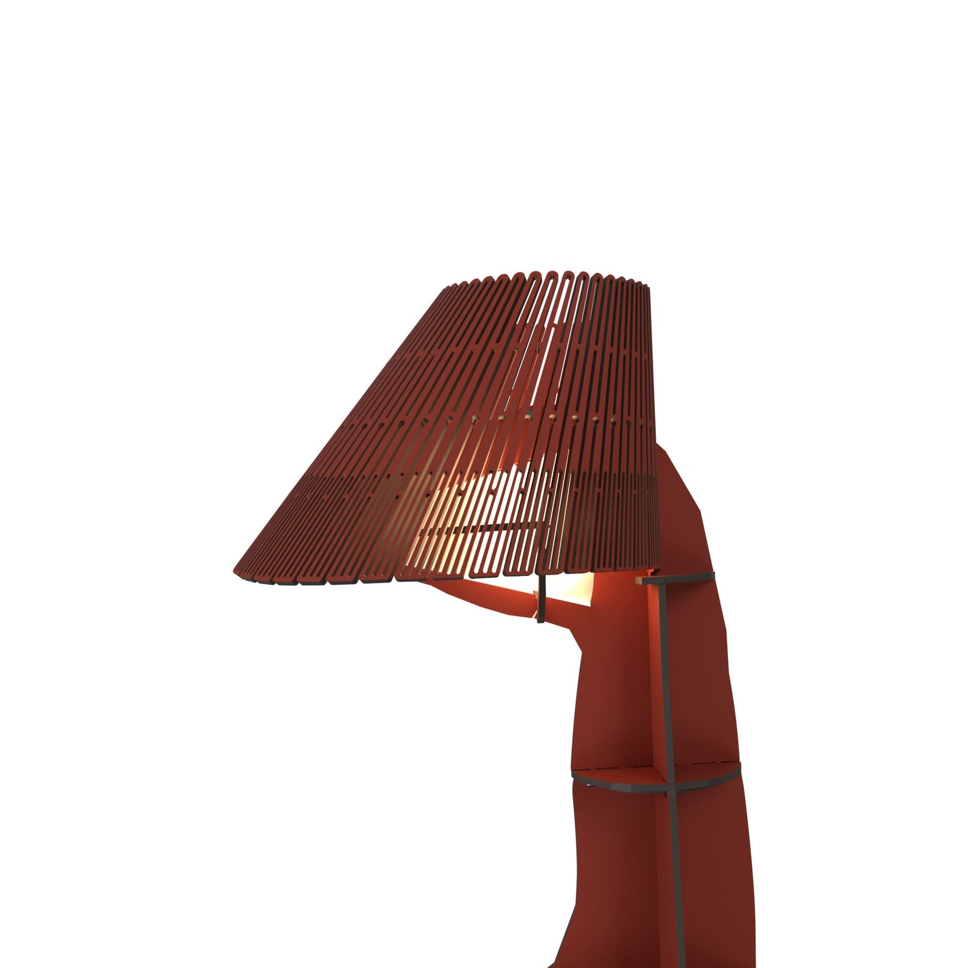 Lamp JUNON baksteen