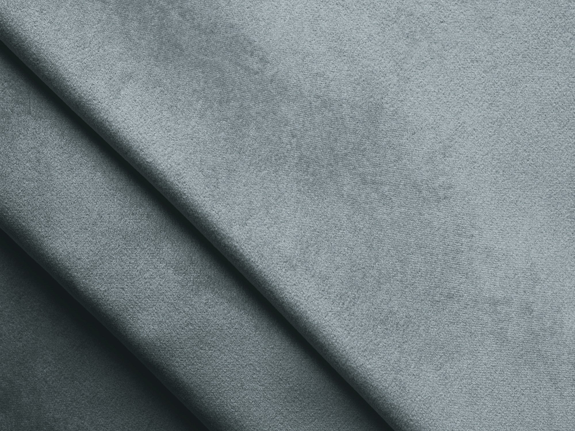 Sofa aus Samt für 3 Personen mit Schlaf-Funktion KALENA hellblau