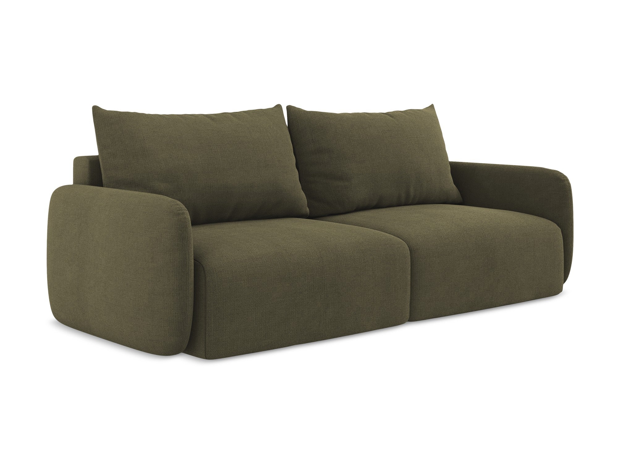 3-Seater Sofa with Sleeping Function KALENA Olive