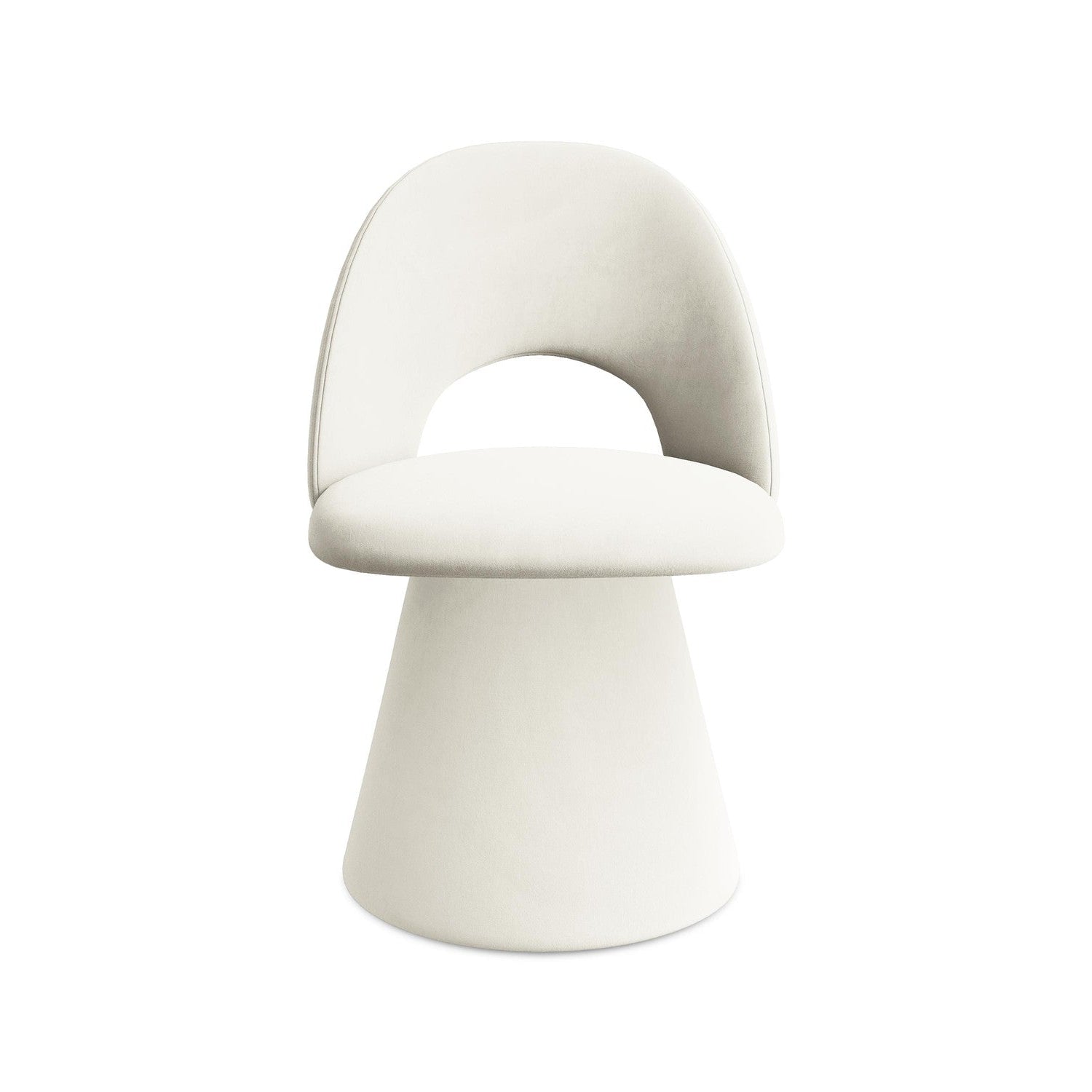 Samtstuhl KALO hellbeige