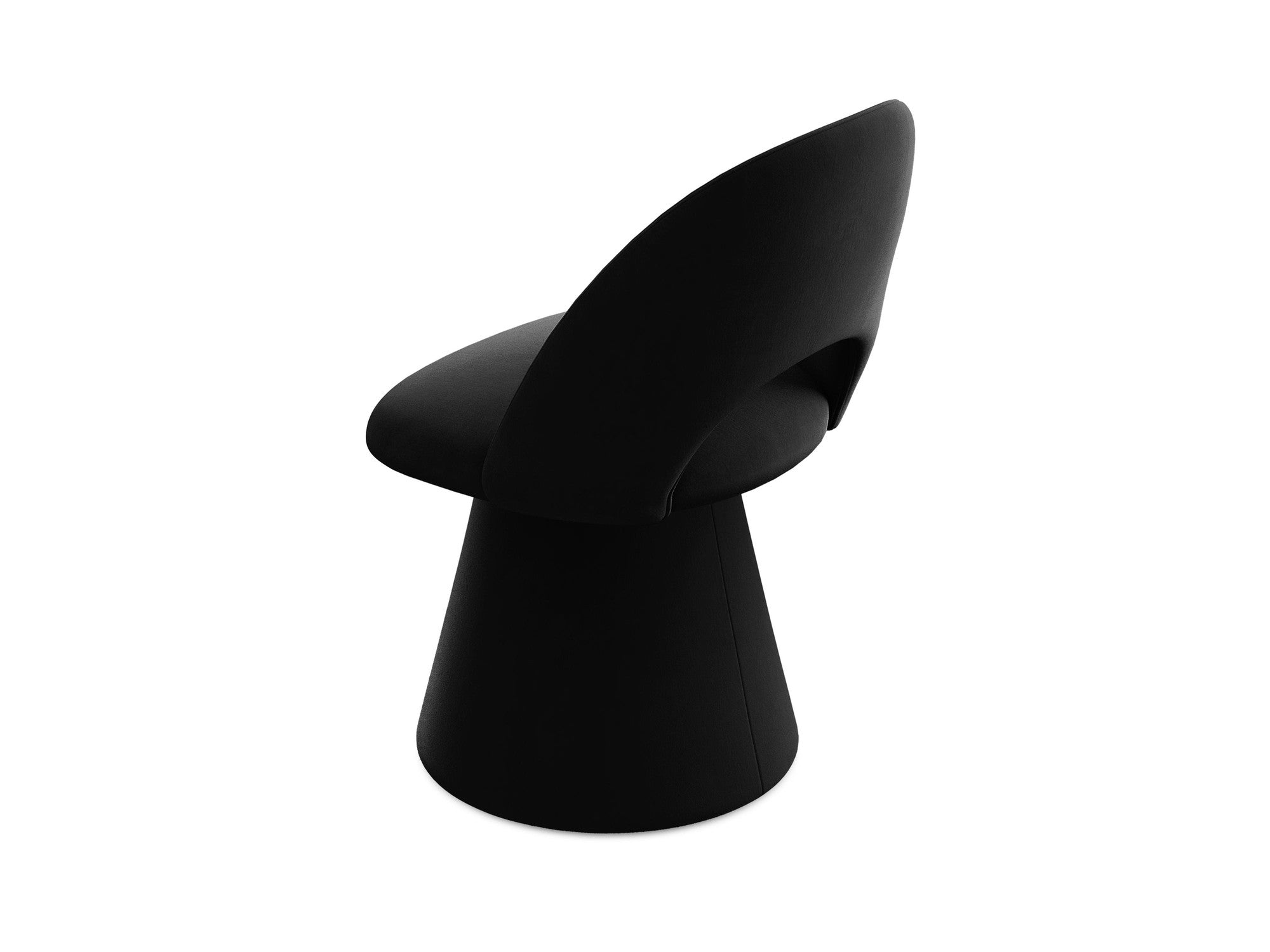 Velvet Chair KALO Black