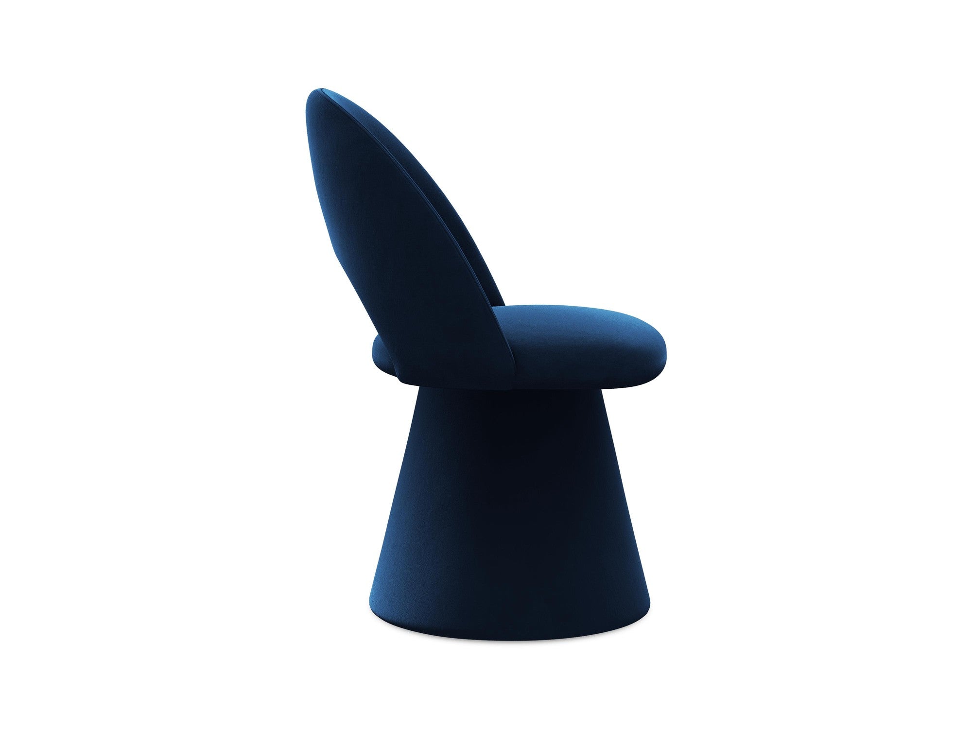 Velvet Chair KALO Royal Blue