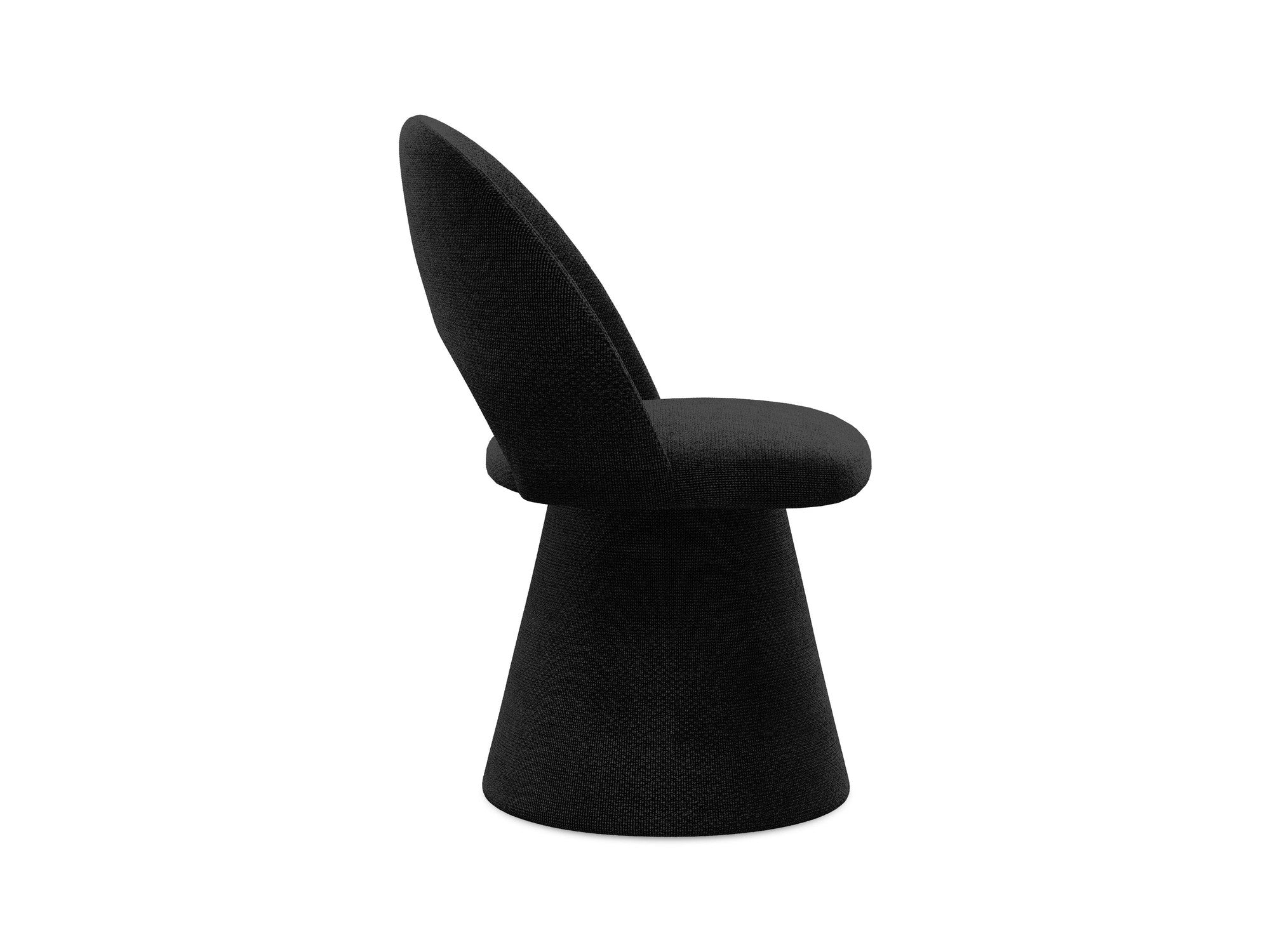 KALO Chair Black Boucle