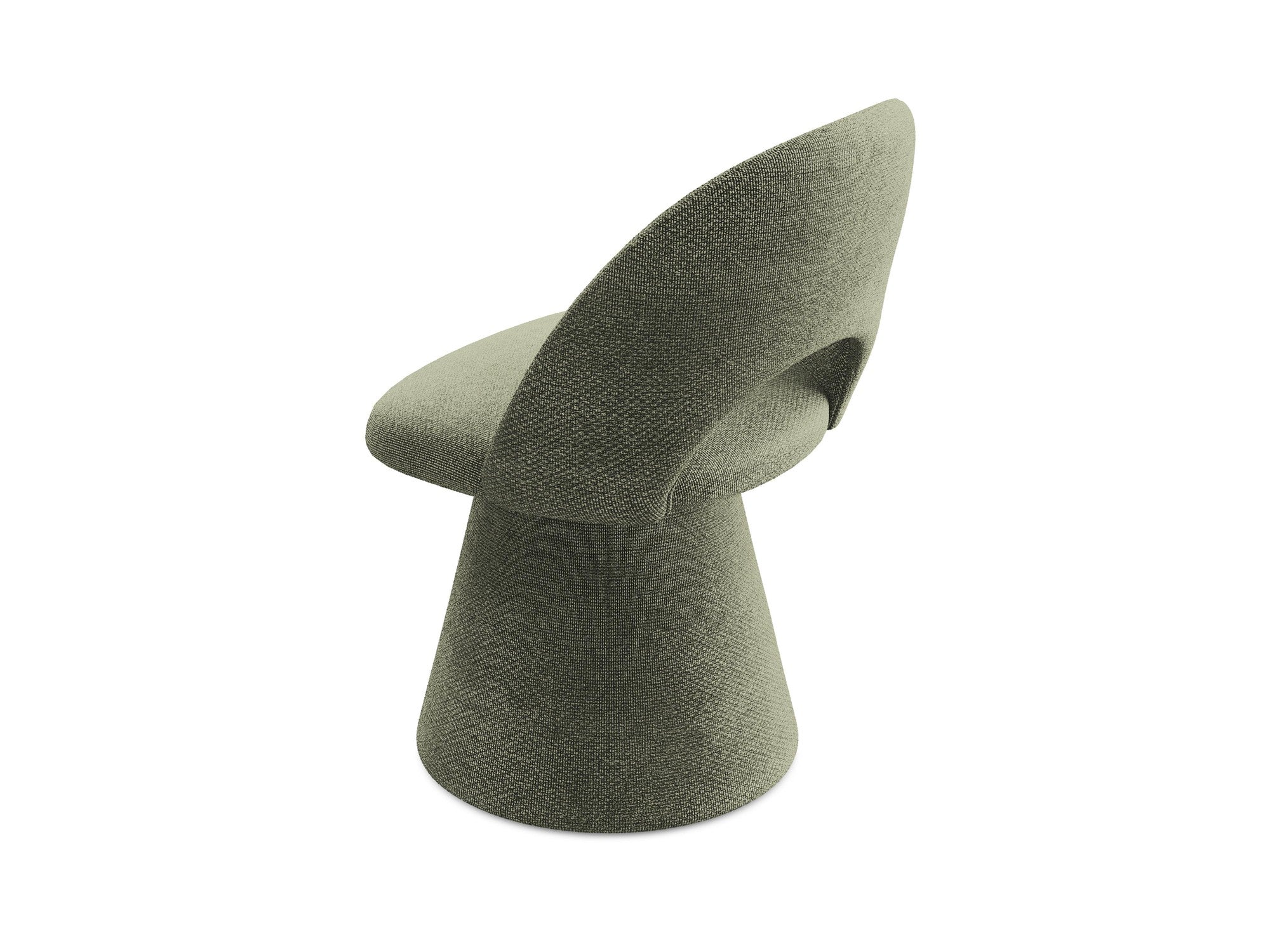 KALO Chair in Olive Boucle