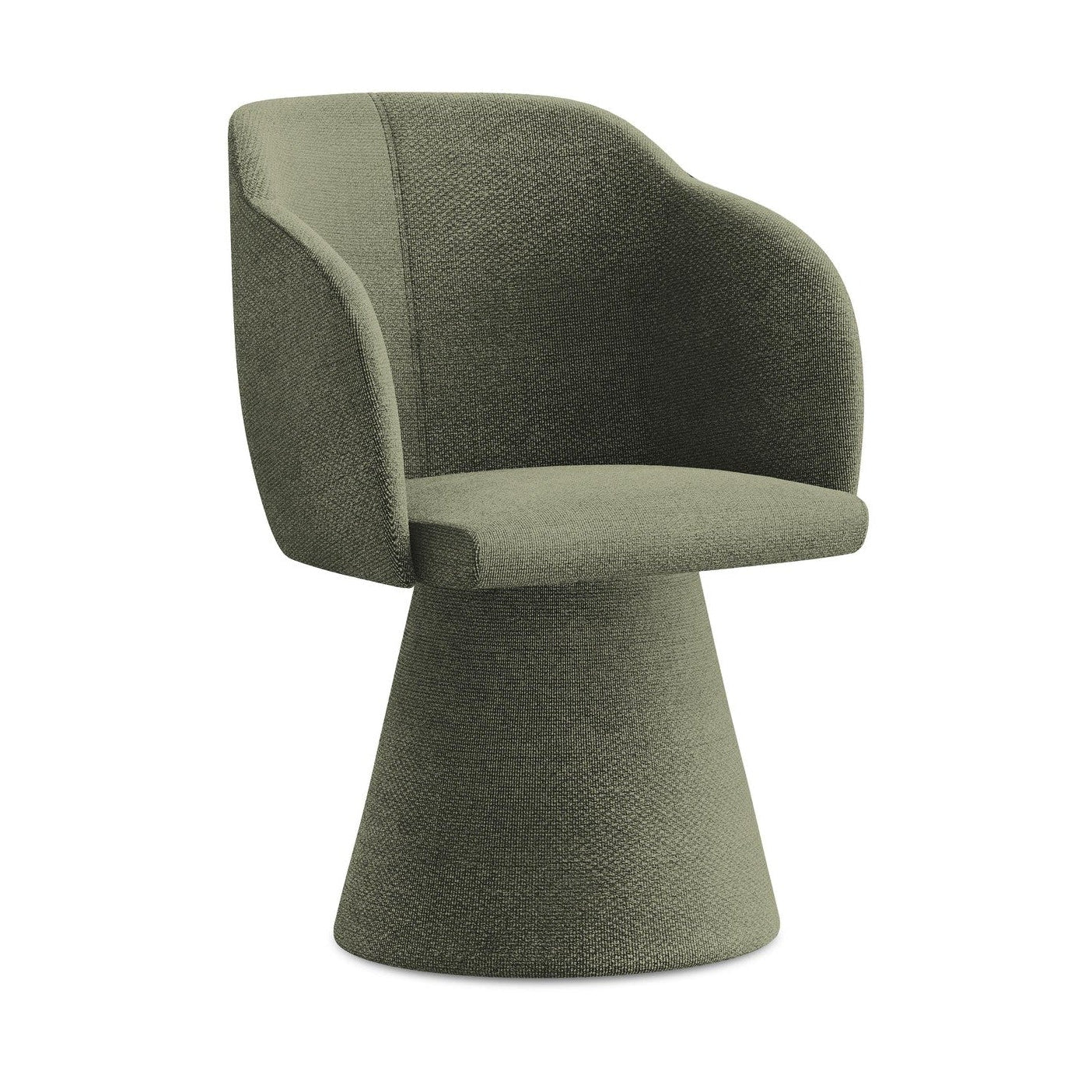 KANOA stoel olijfgroene boucle