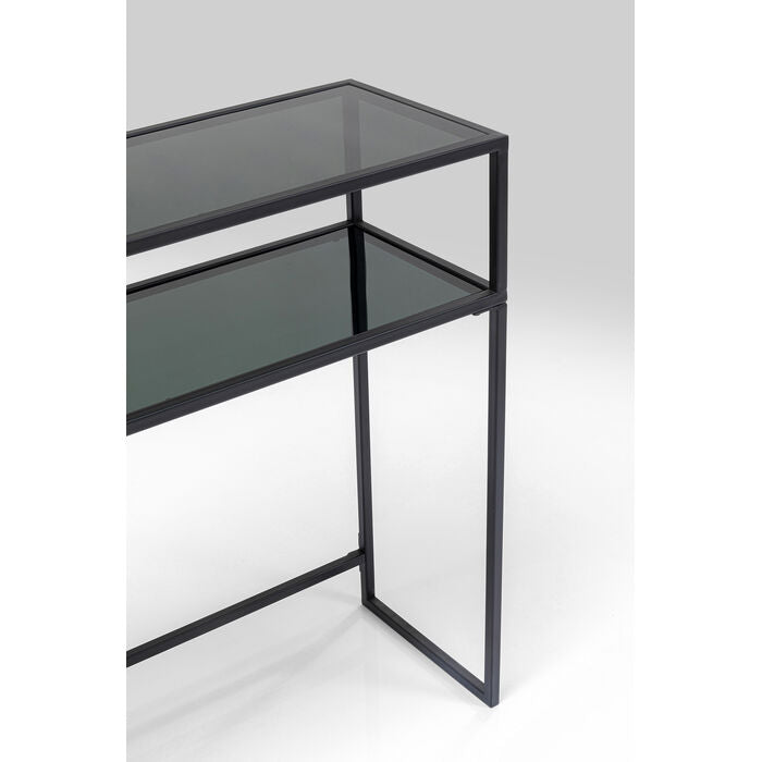 Black loft console
