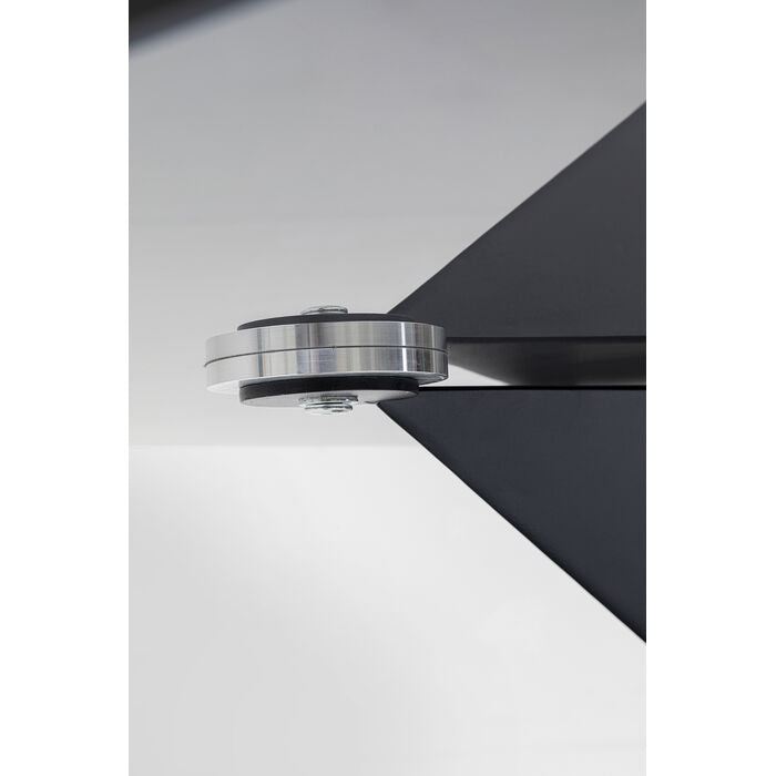 Glazen tafel GLORIA zwart