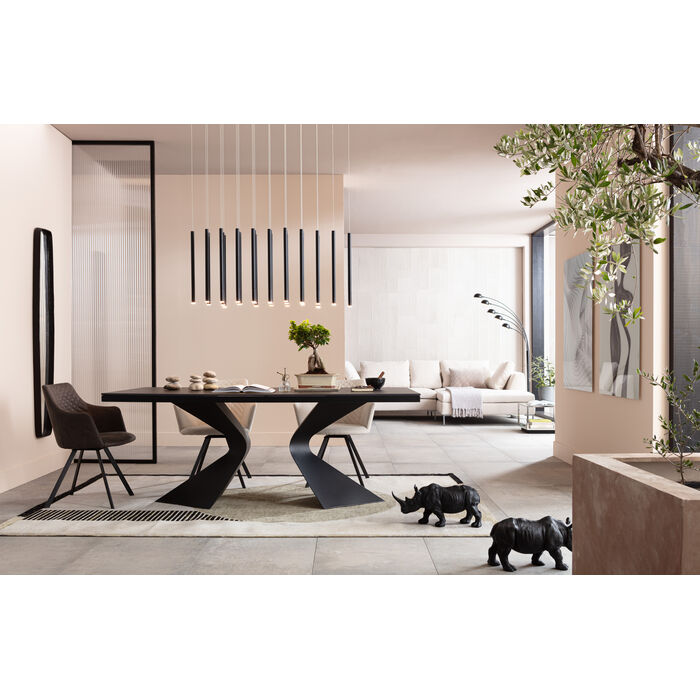 Tafel GLORIA zwarte keramiek