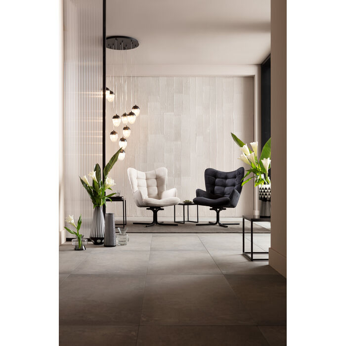 Oscar Schwenkstuhl schwarzer Samt